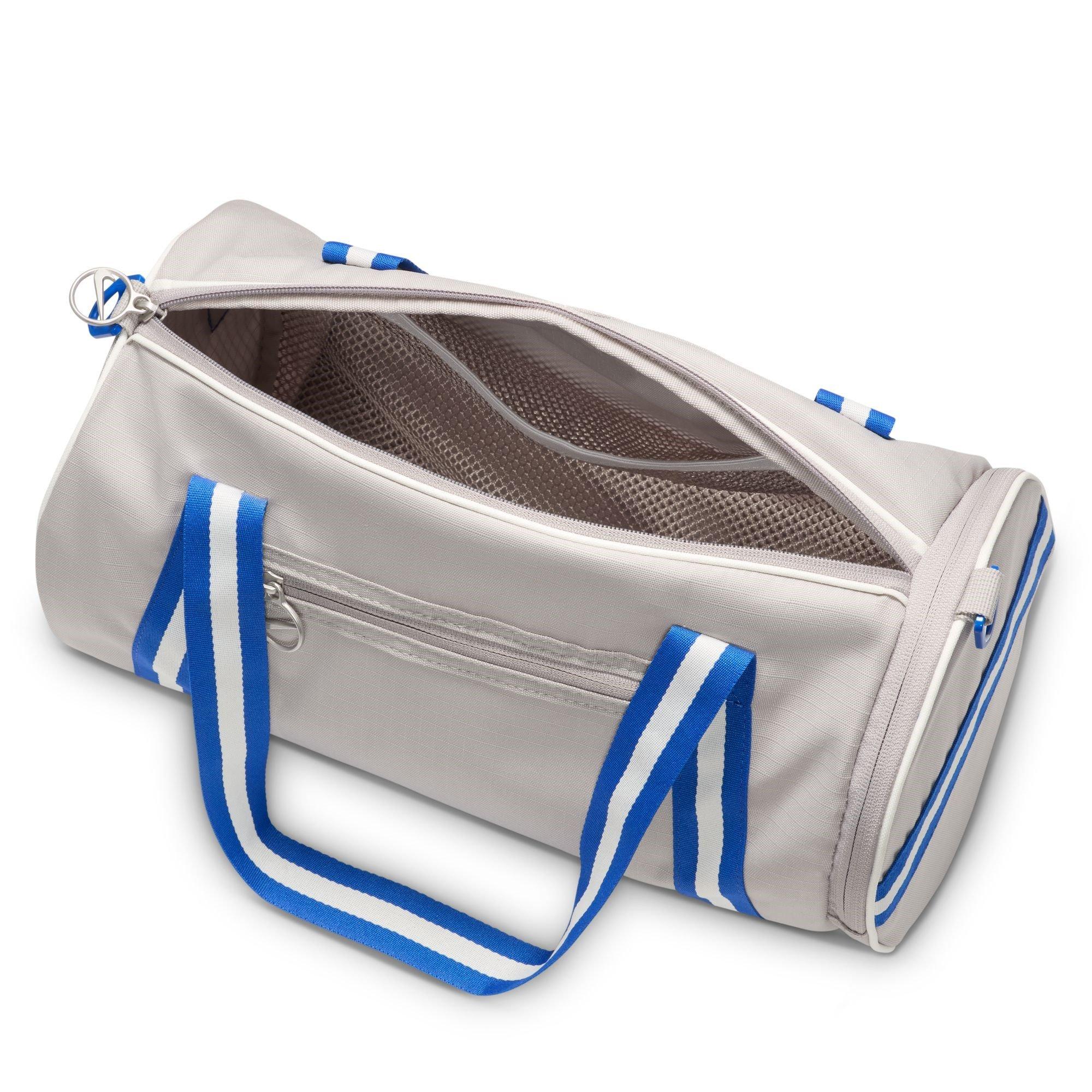 Grey/Sail/Royal - Nike - Nike Heritage Retro Duffel Bag - 5