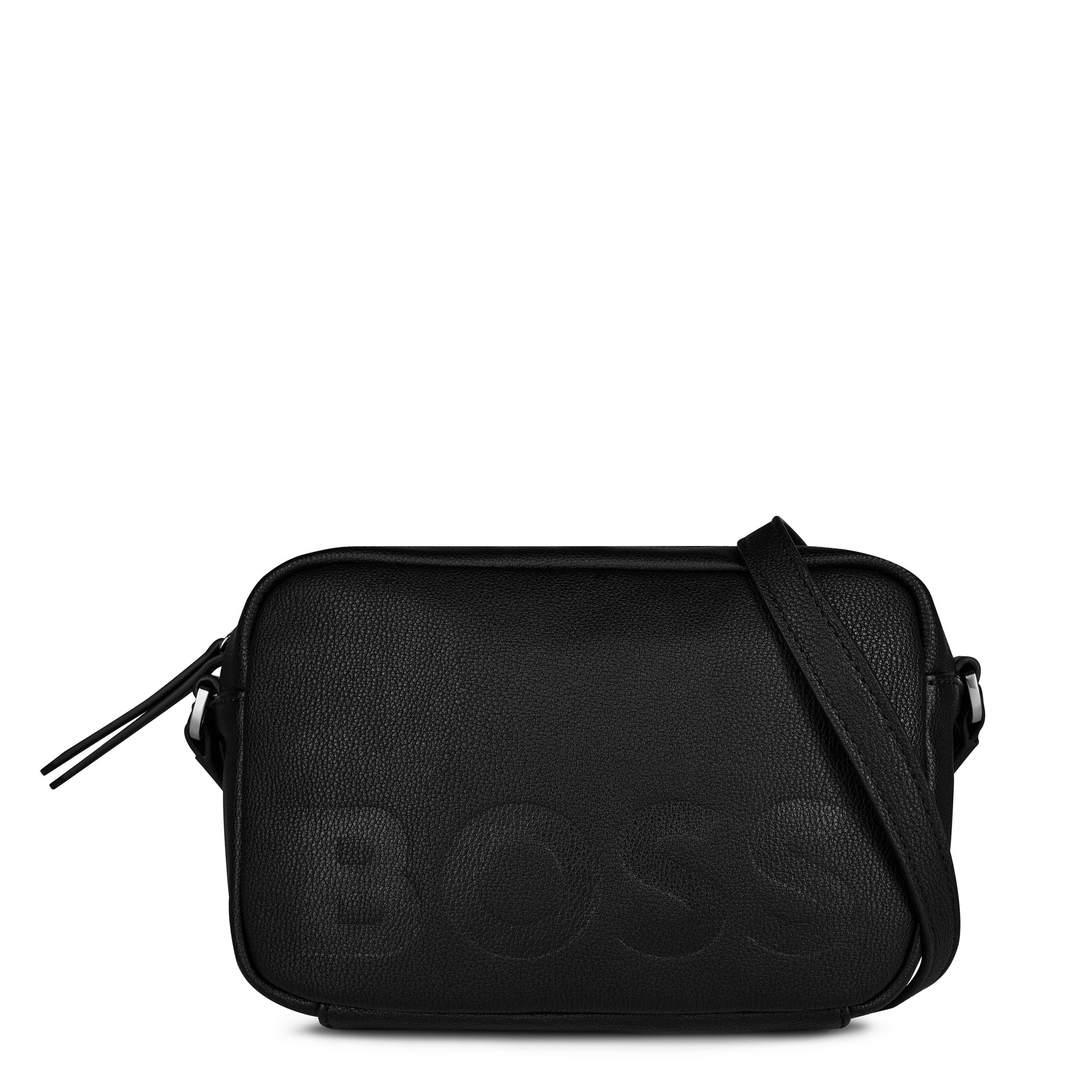 Black - Boss - Women's Yona Xb Textured Leather Crossbody Bag - 1
