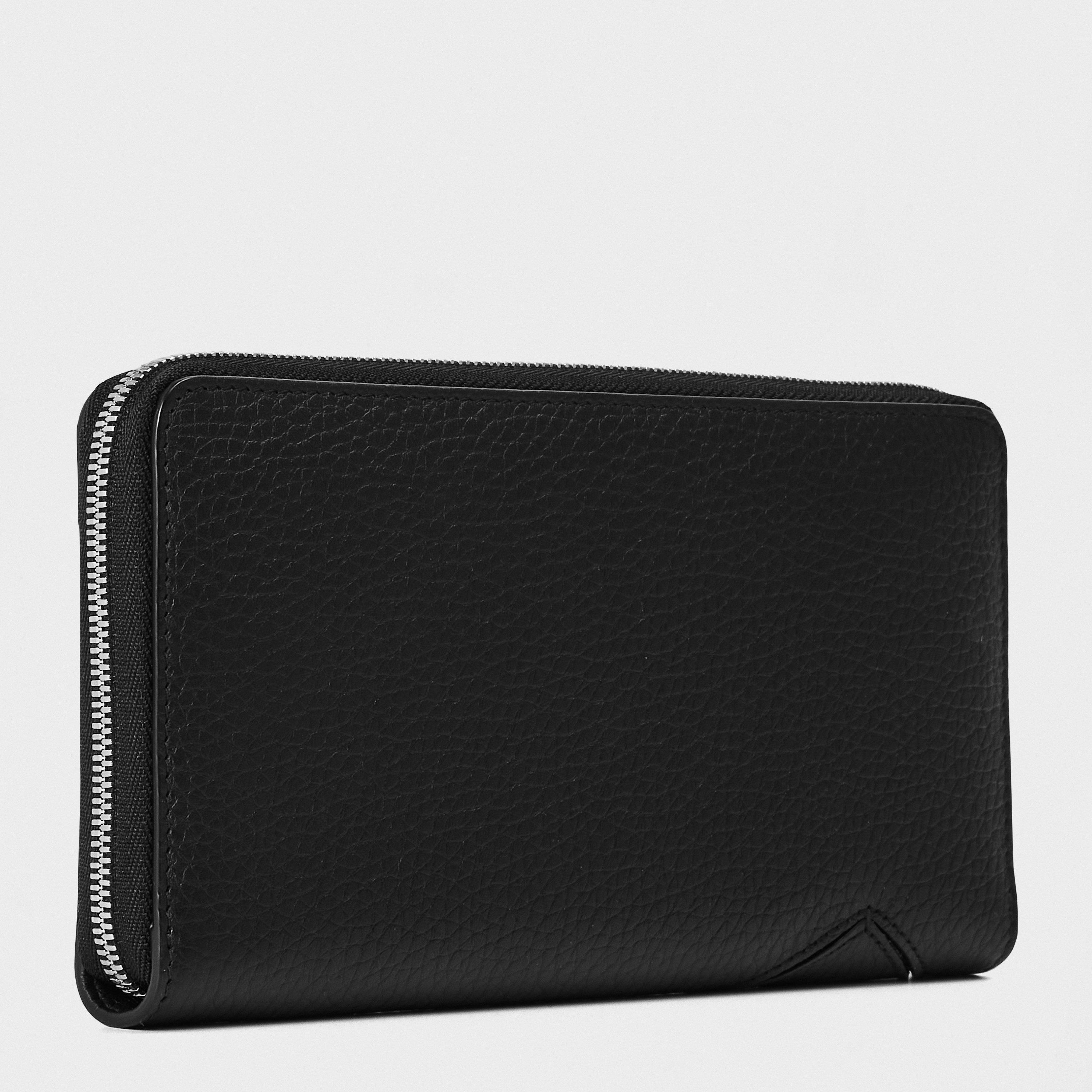 Black - Tiffany - Women's  Zipped Wallet - 2