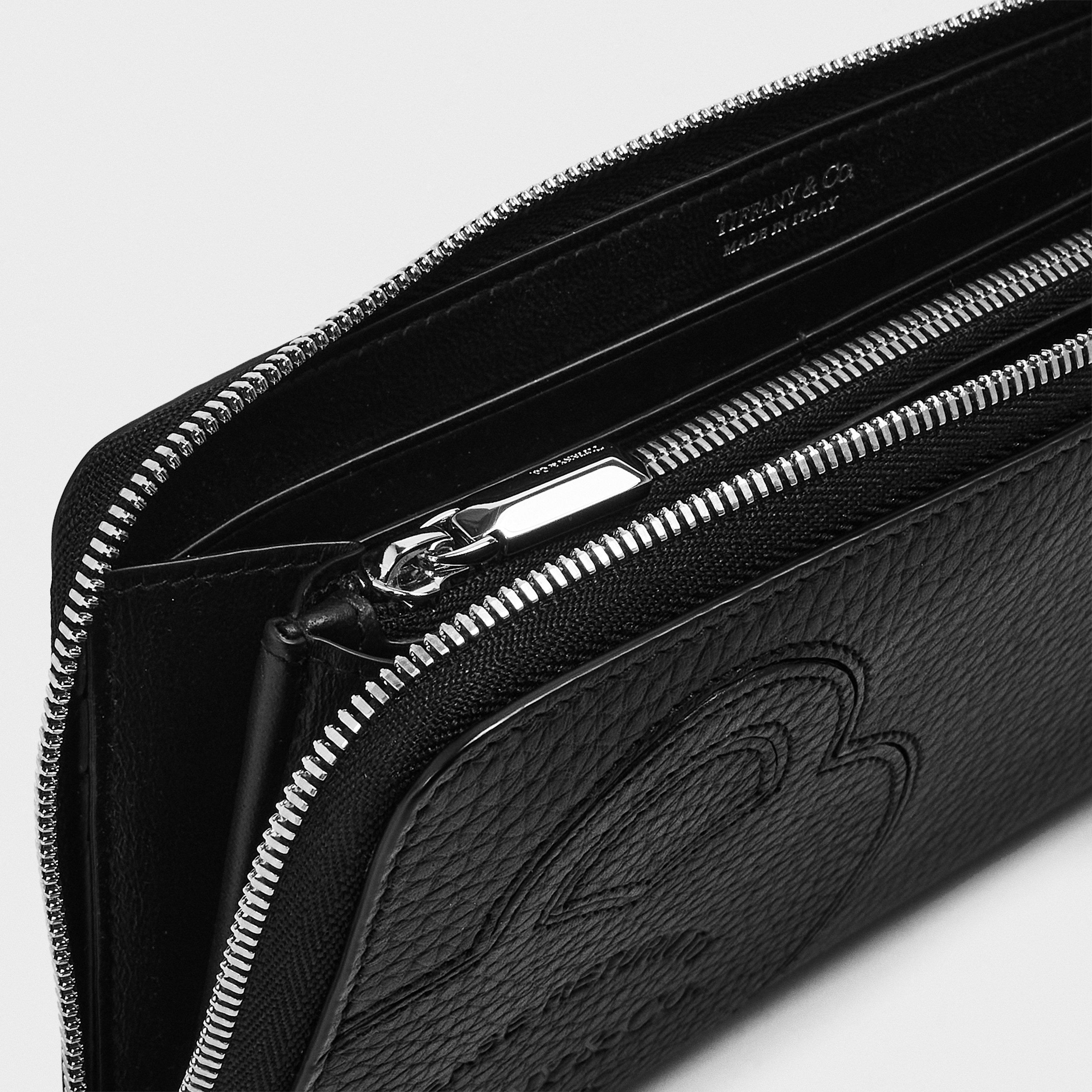 Black - Tiffany - Women's  Zipped Wallet - 4