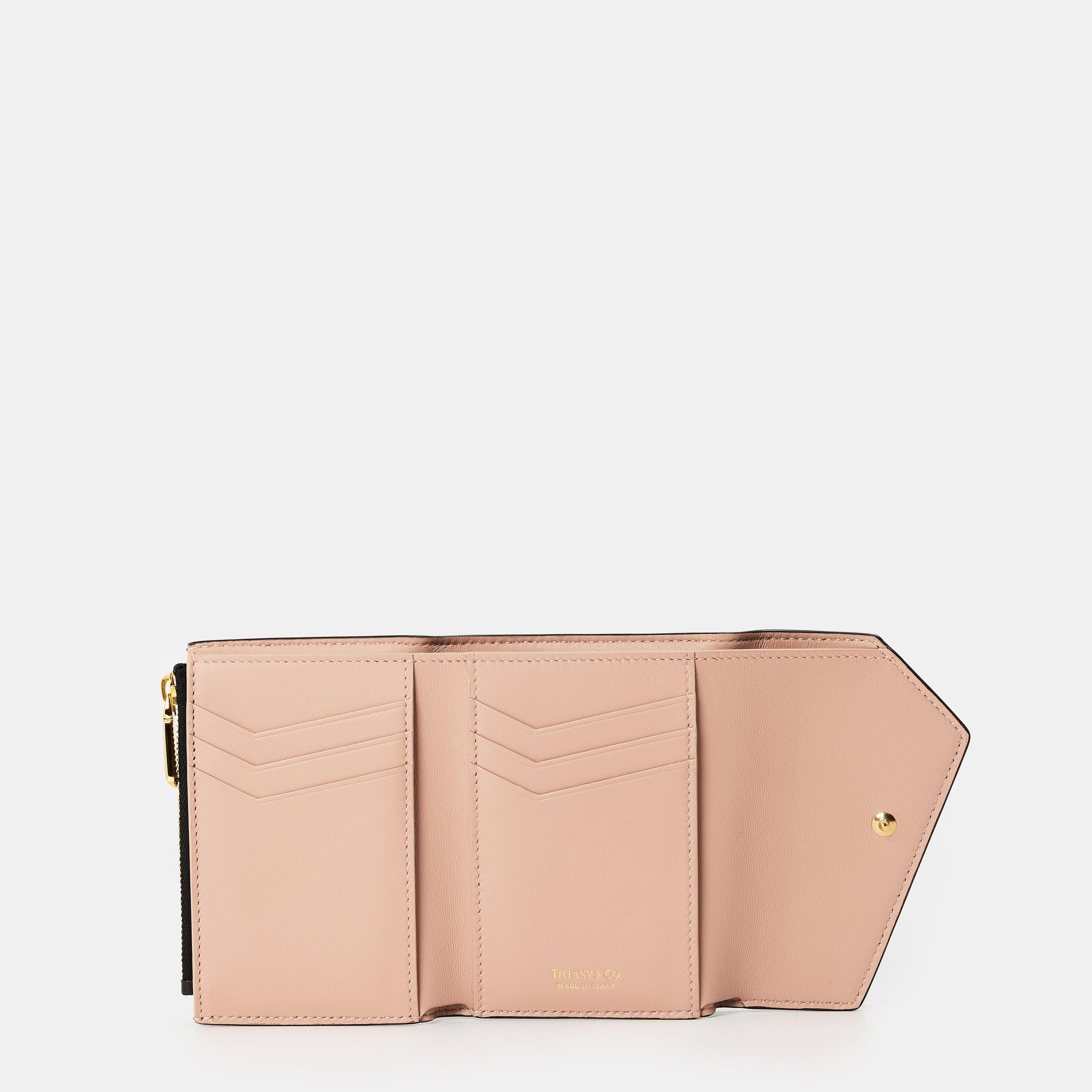 Black - Tiffany - Women's  Wallet with Coin Purse Design - 3