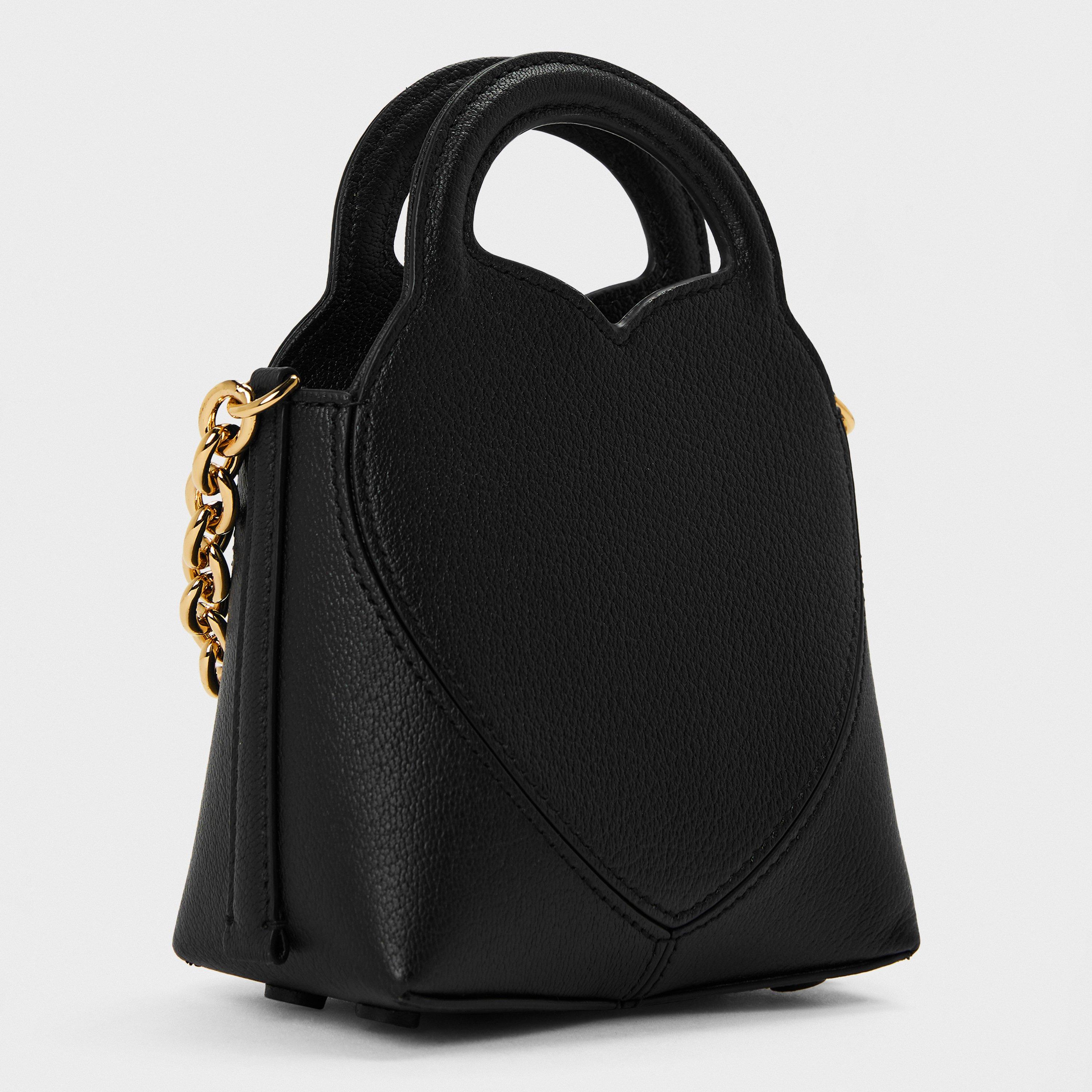 Black - Tiffany - Women's Micro Mini Tote Bag Handbag - 2