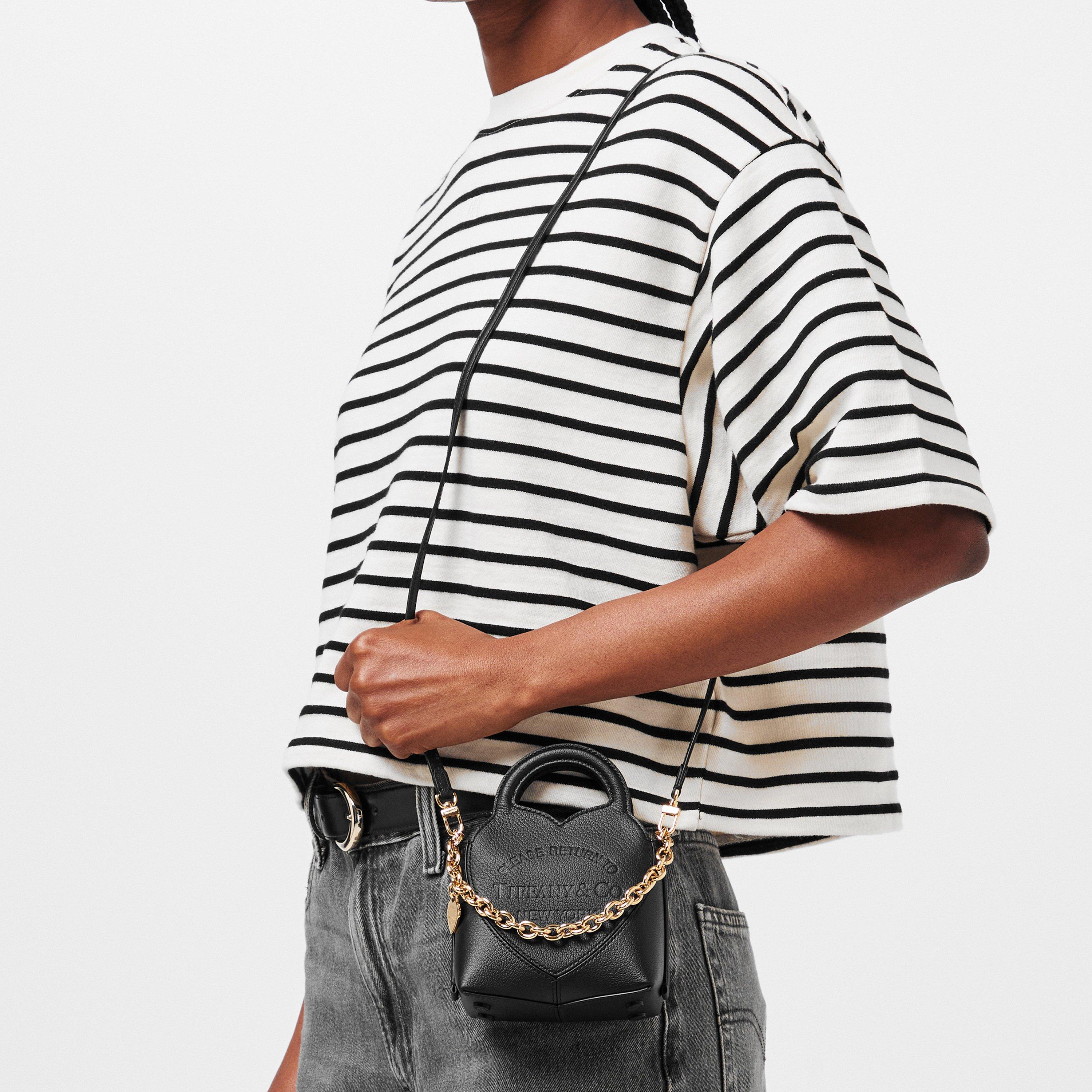 Black - Tiffany - Women's Micro Mini Tote Bag Handbag - 3