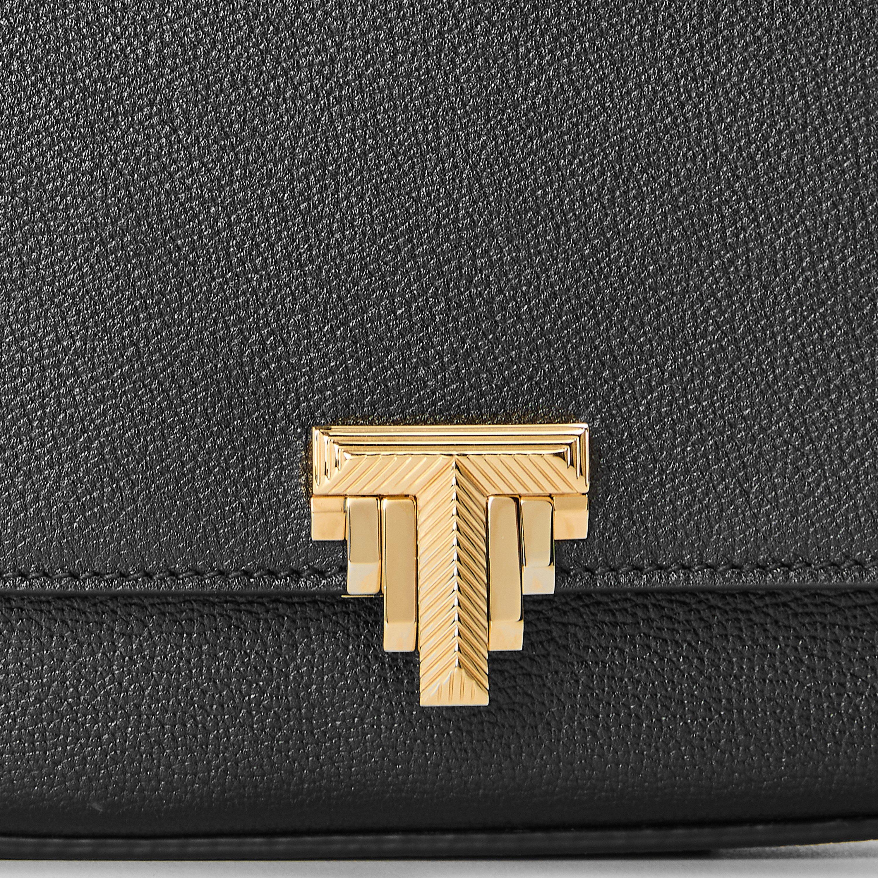 Black - Tiffany - Women's  Crossbody Wallet on Chain - 4