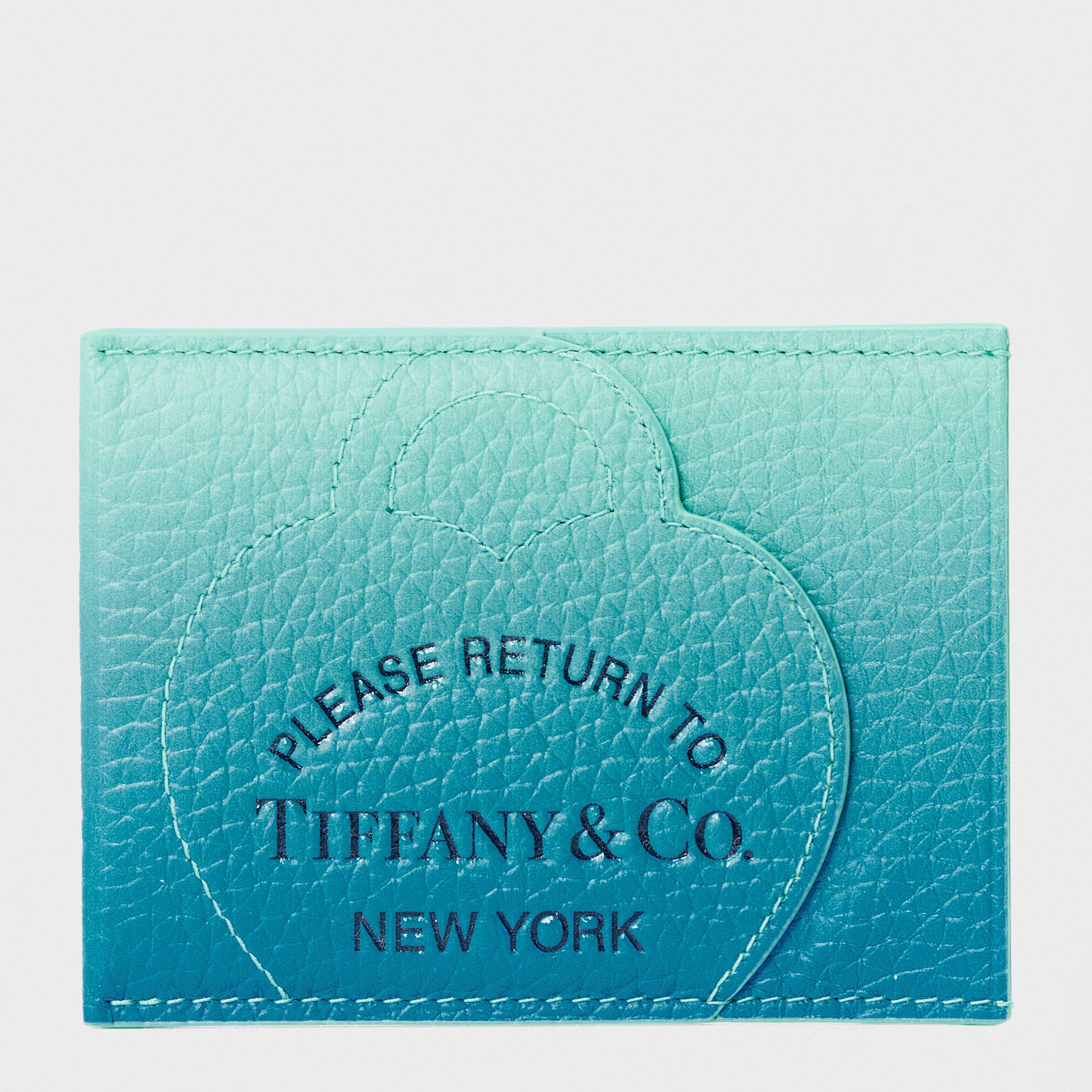 Blue - Tiffany - Women's Ombre Cardigan Cas 99 Card Holder - 1