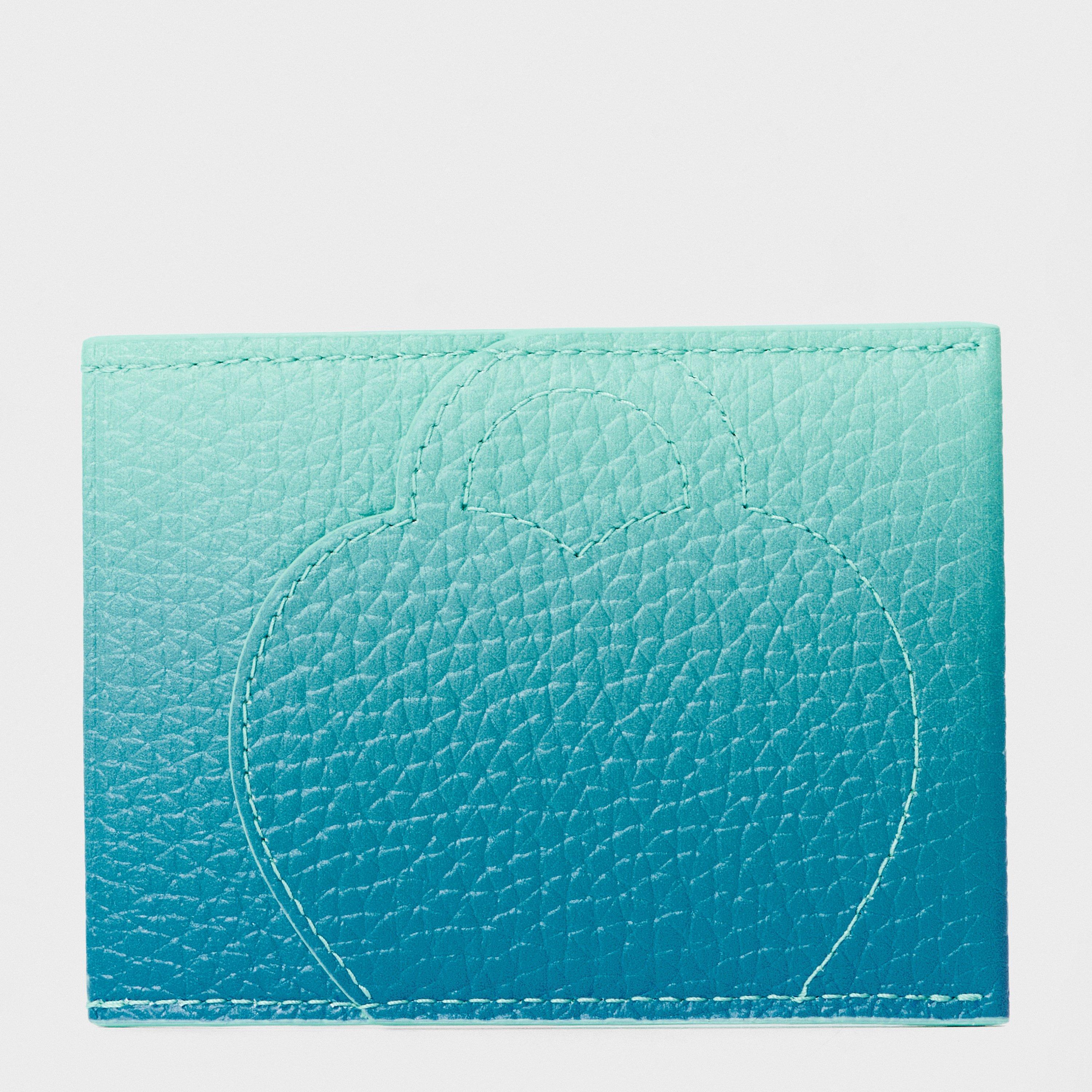 Blue - Tiffany - Women's  Ombre Cardigan, Ombre Design - 2