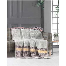 Country Club Blanket Throw Kalahari Luxury Reversible 130x170cm