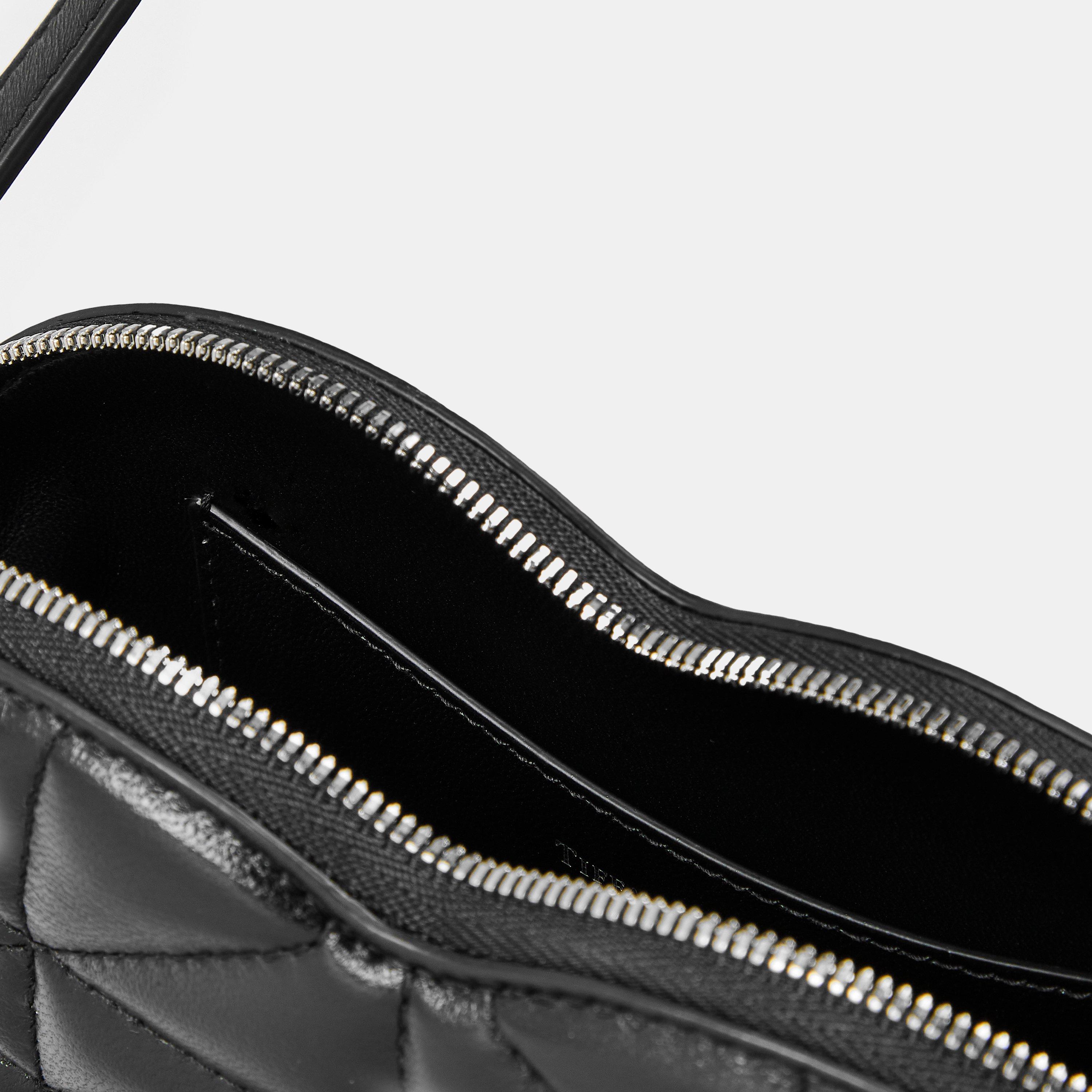 Black - Tiffany - Women's Crossbody Heart-shaped Handbag - 5