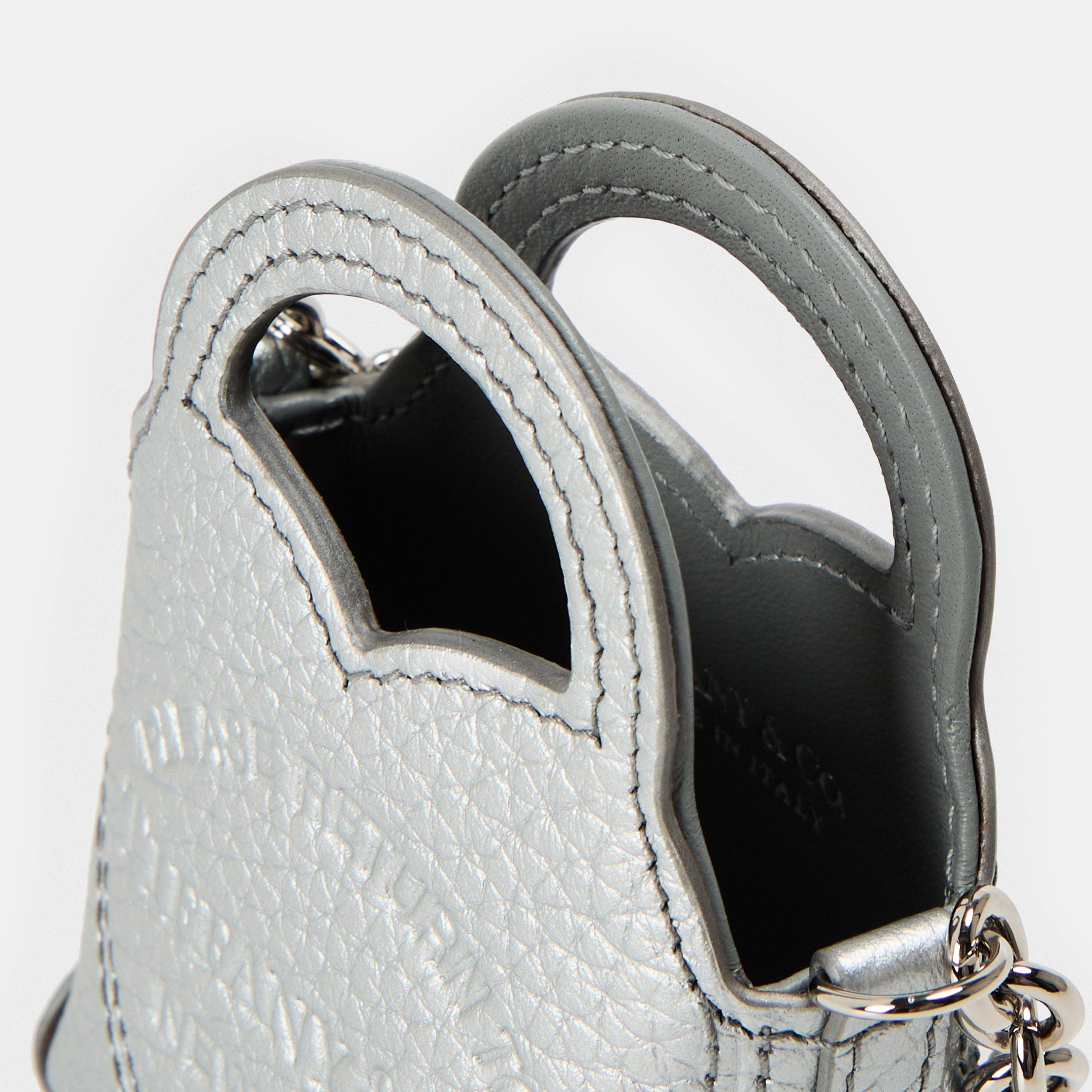Silver - Tiffany - Women's  Nano Bag, Mini Design Handbag - 4