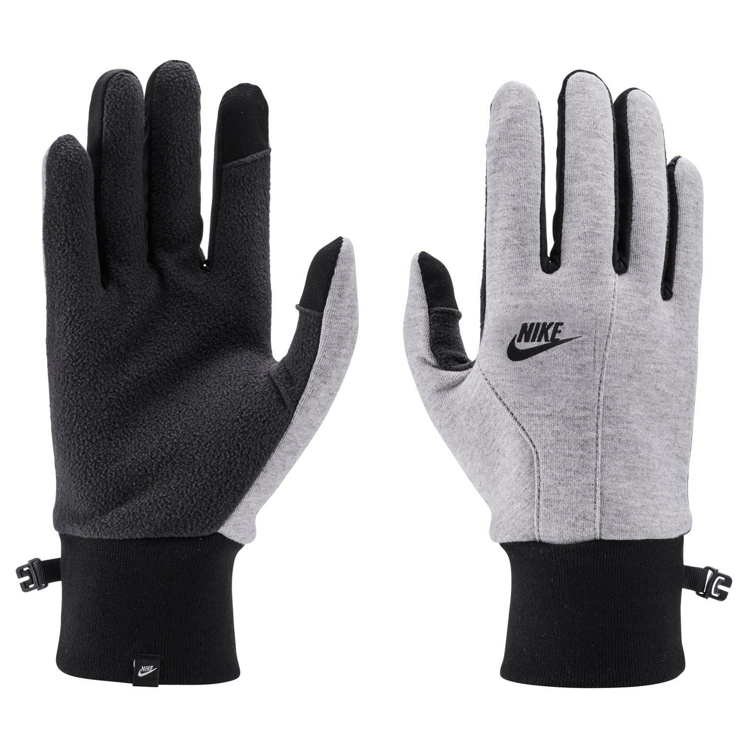 nike tech fleece gloves grey
