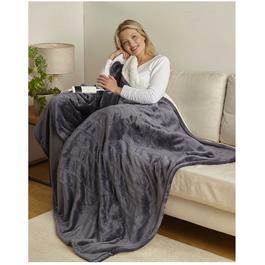 Country Club The Cozy Home HEATED Over Blanket 130x160cm - Grey