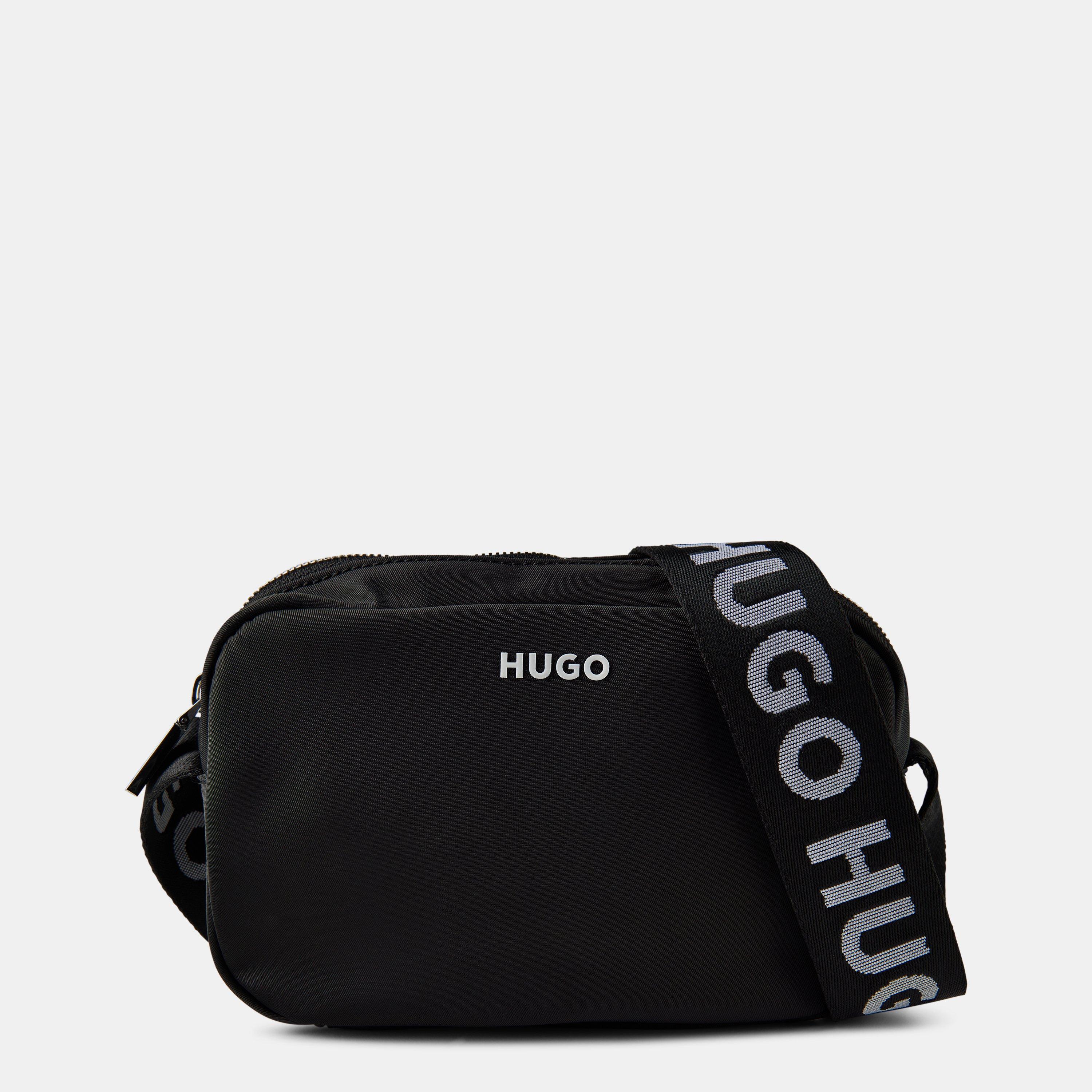 Black - Hugo - Crossbody Nylon bag - 5