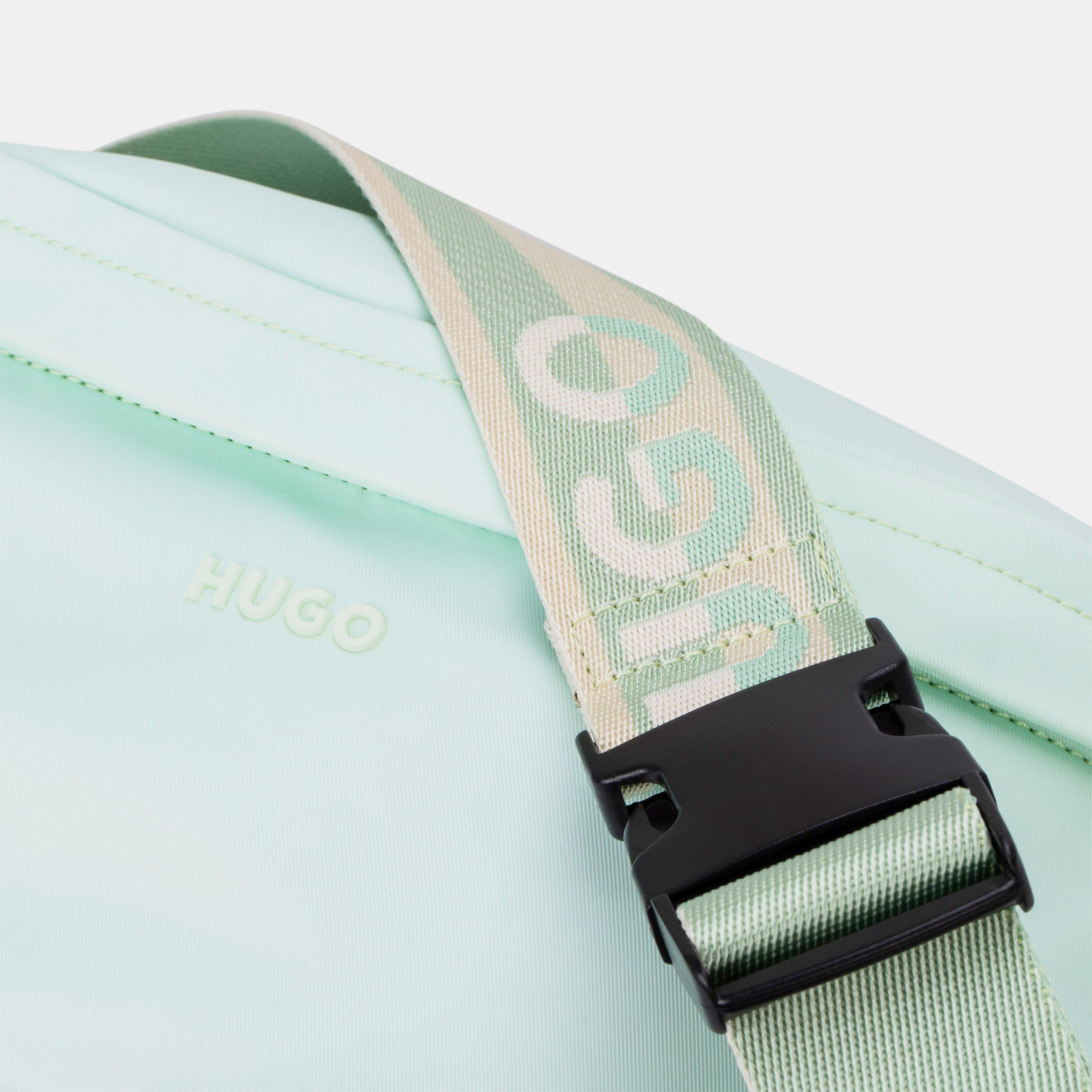 Pastel Green - Hugo - Branded Strap Belt Bag - 3