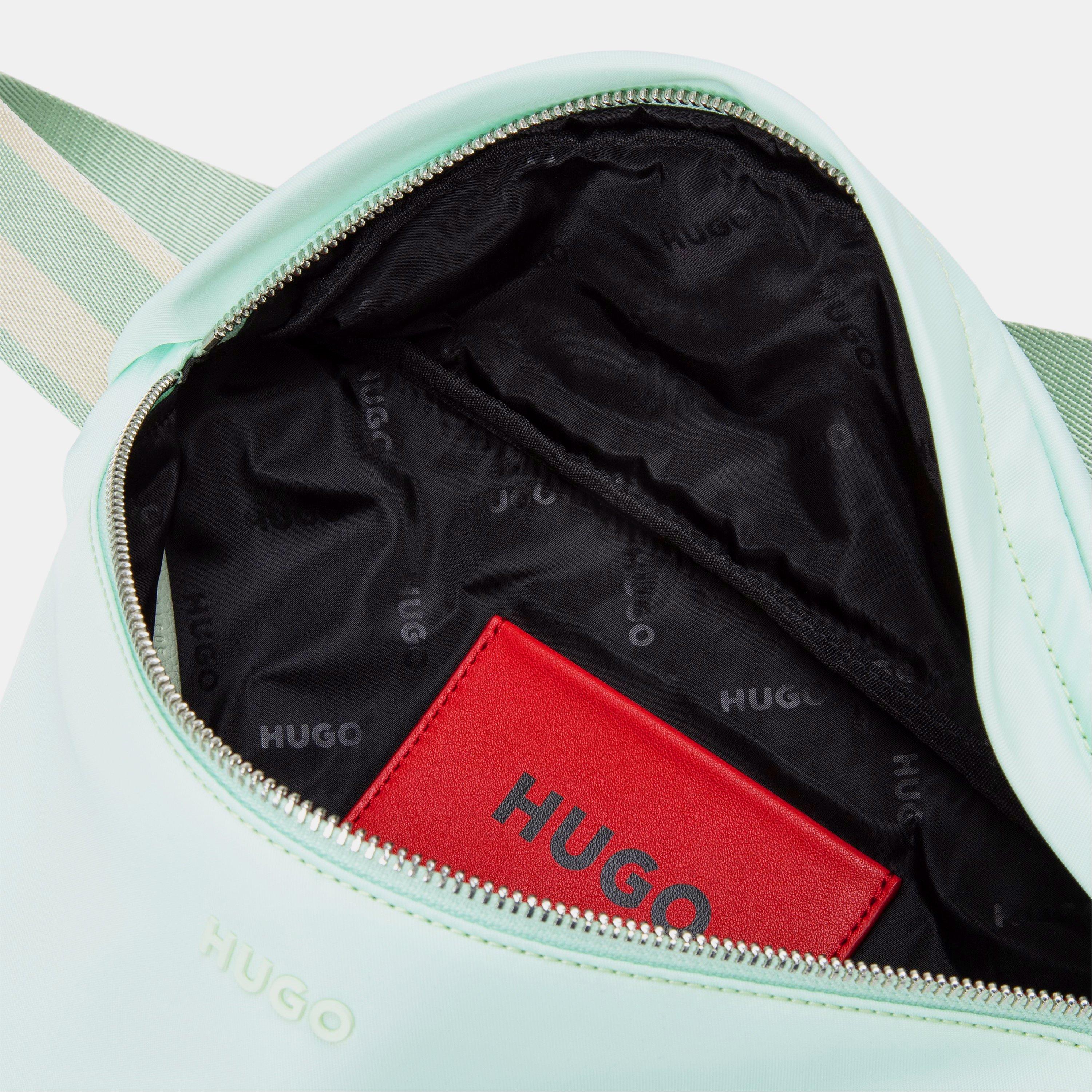 Pastel Green - Hugo - Branded Strap Belt Bag - 4