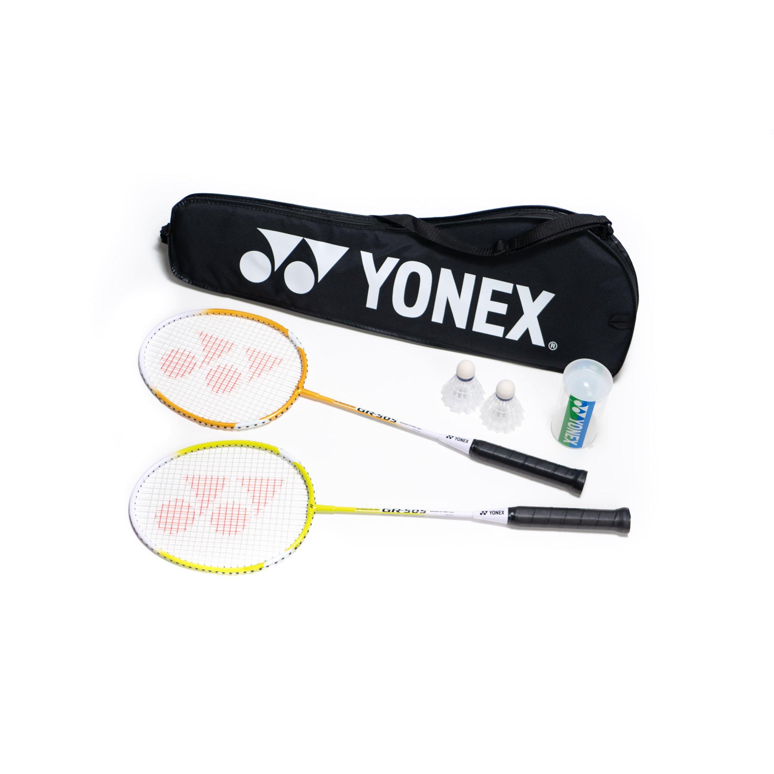 Black - Yonex - 2 Player Badminton Set - 1