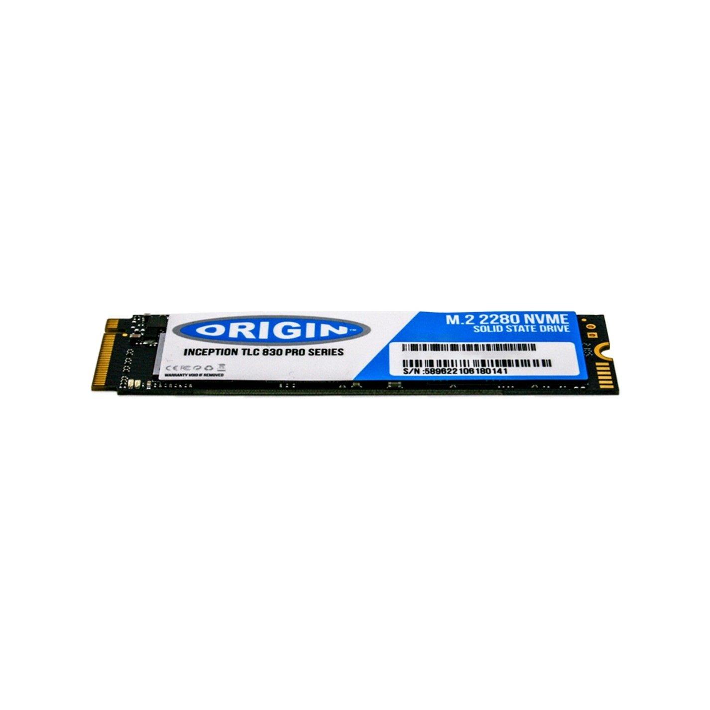 Black - Origin - Origin Inception SSD 256GB NVMe M.2 3D TLC 80mm - 4