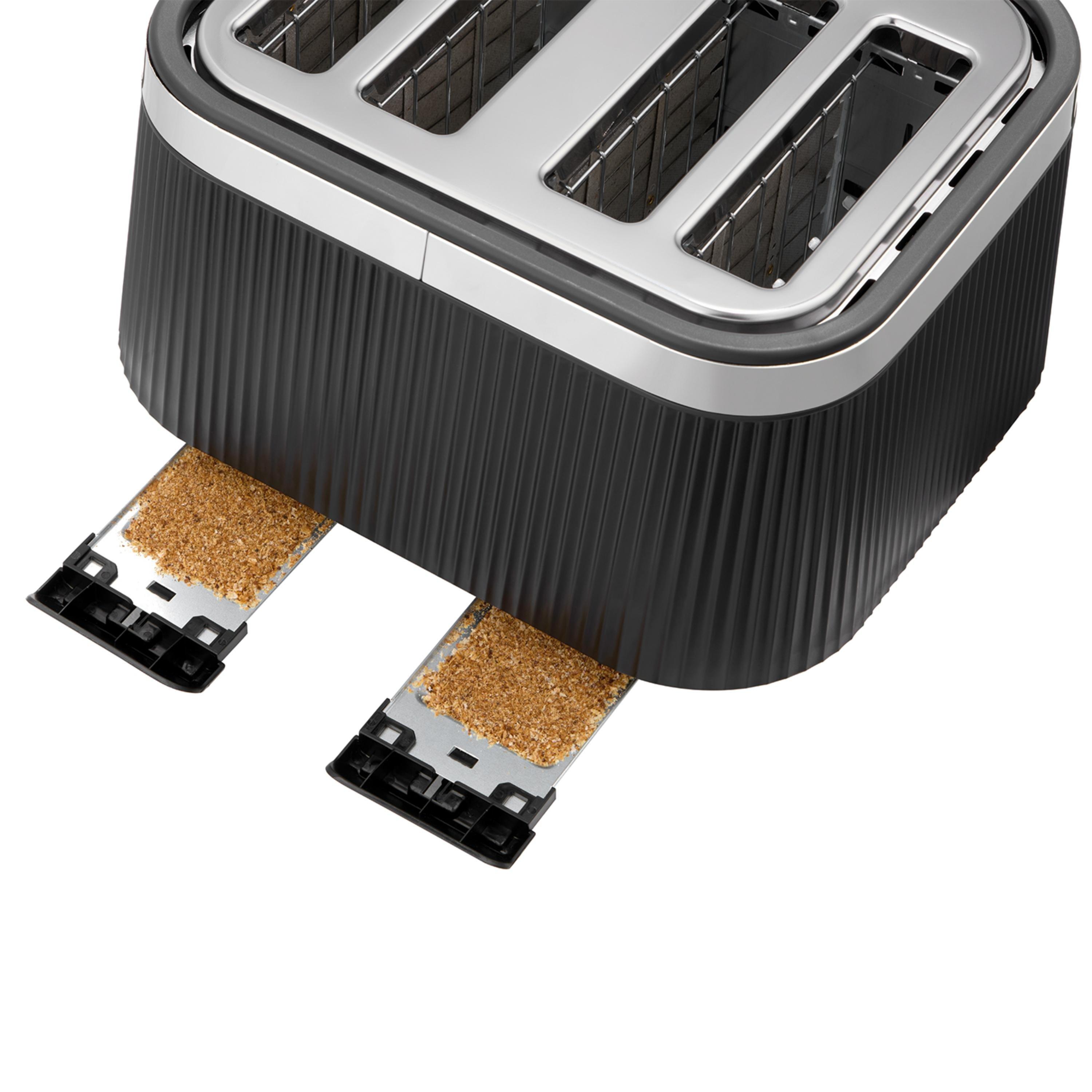 Black - Russell Hobbs - Bronte Kettle and 4 Slice Toaster Set - 12