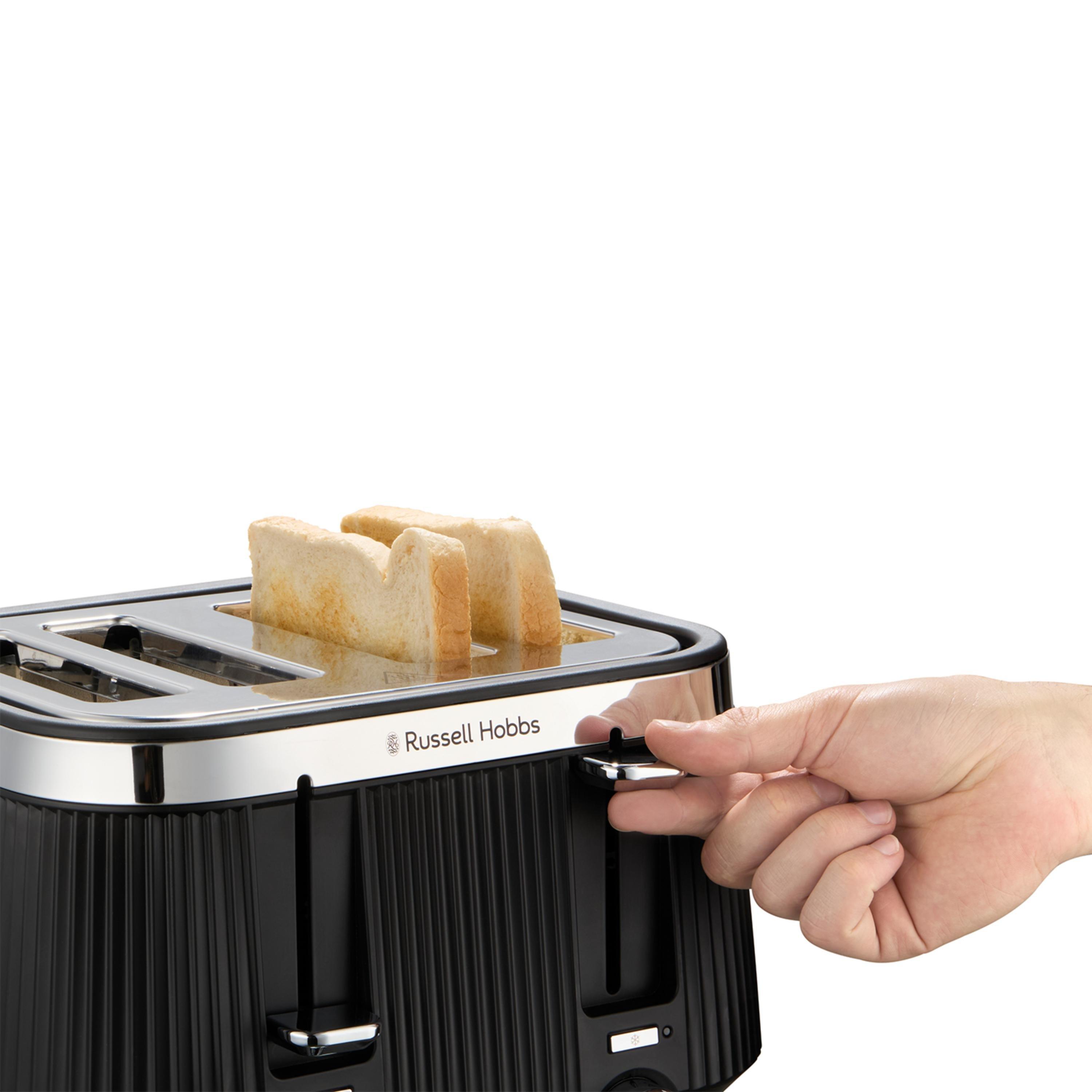 Black - Russell Hobbs - Bronte Kettle and 4 Slice Toaster Set - 13
