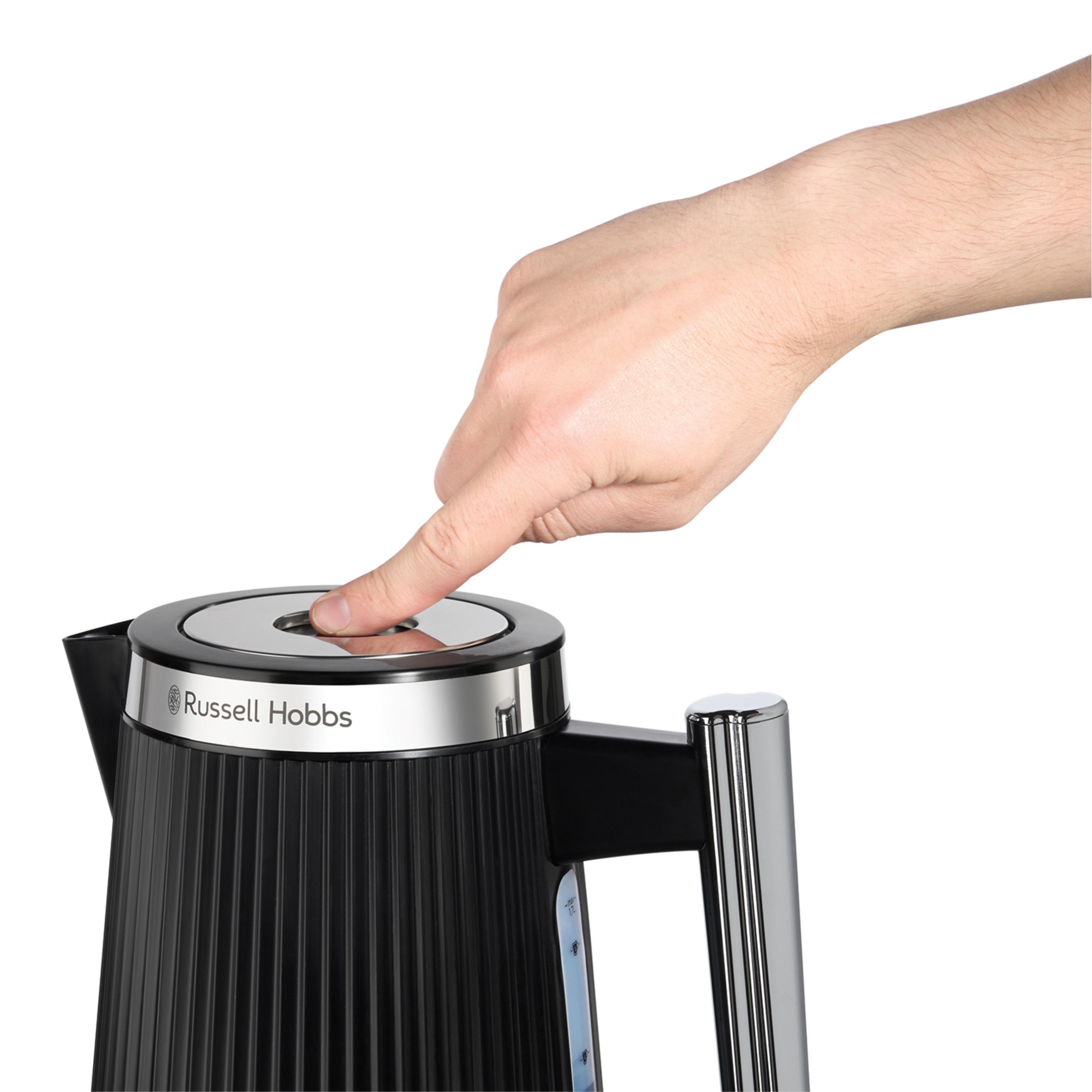 Black - Russell Hobbs - Bronte Kettle and 4 Slice Toaster Set - 5