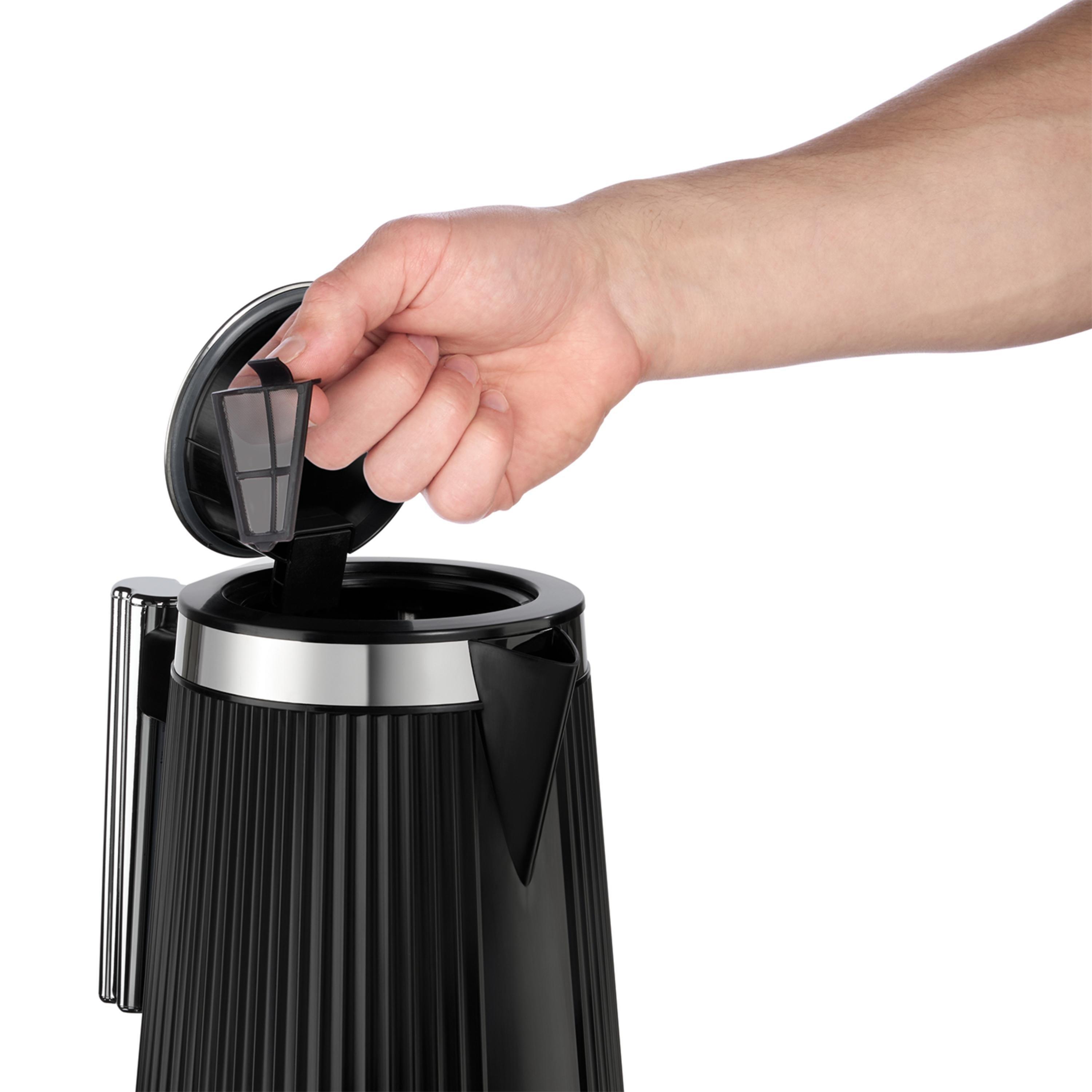 Black - Russell Hobbs - Bronte Kettle and 4 Slice Toaster Set - 9