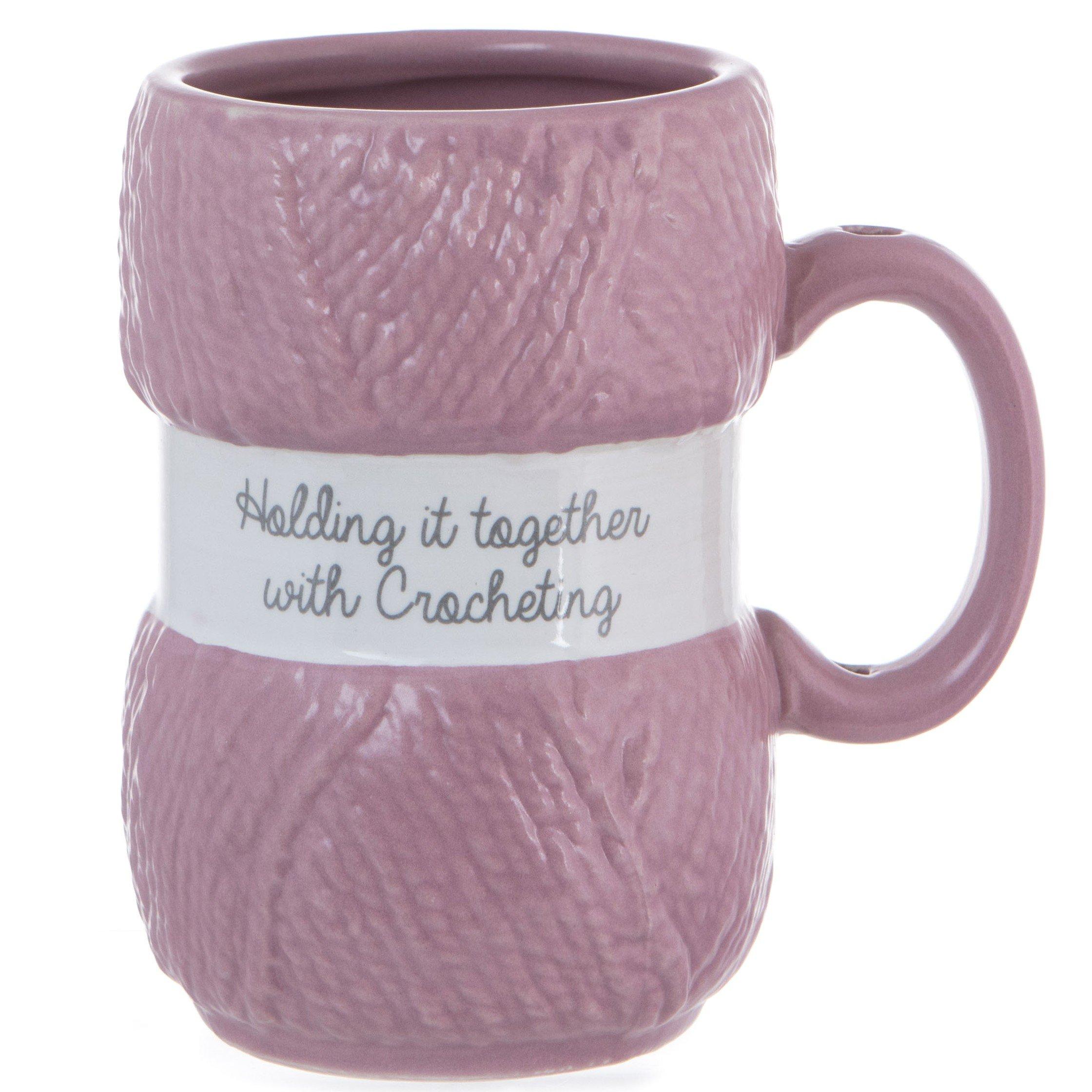 Multi - Boxer Gifts - Crochet Mug - Holding It Together - 1