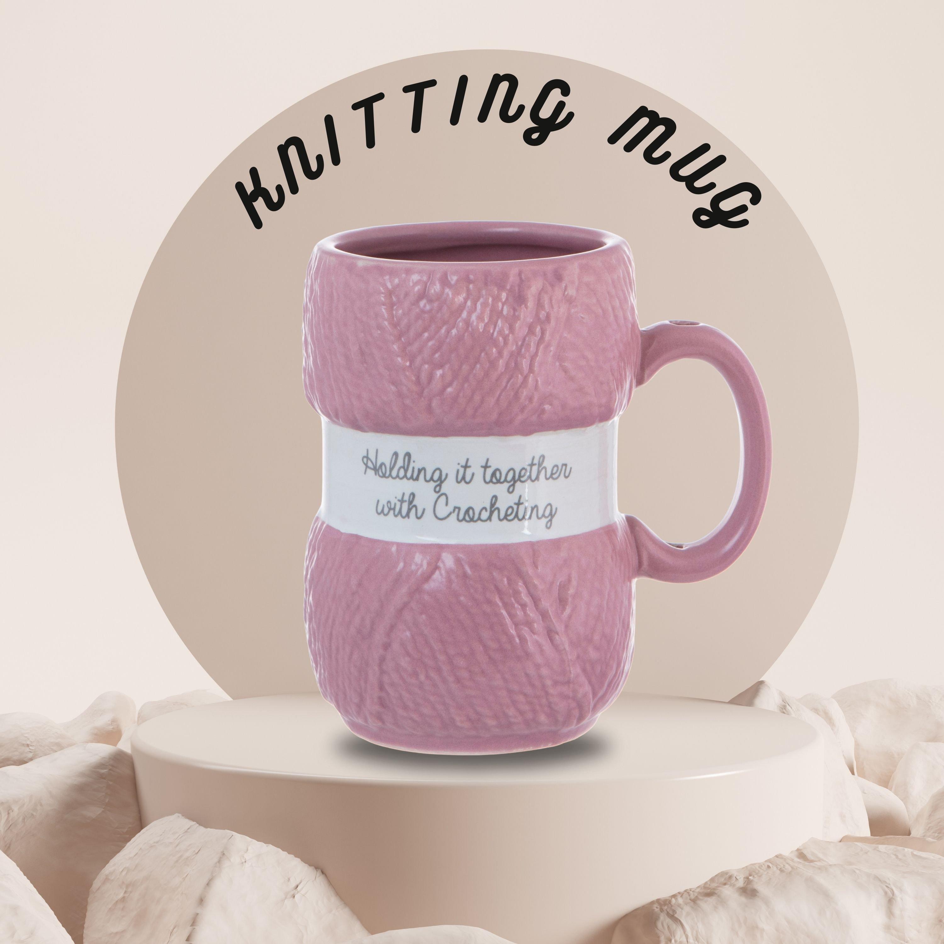 Multi - Boxer Gifts - Crochet Mug - Holding It Together - 2