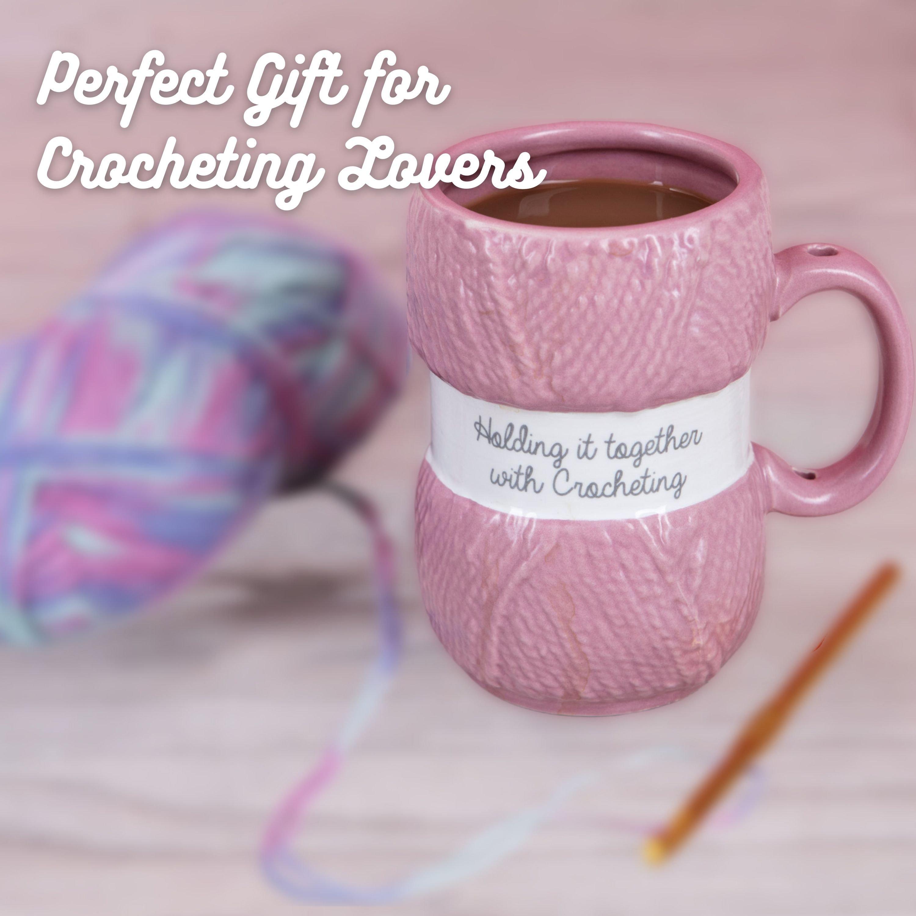 Multi - Boxer Gifts - Crochet Mug - Holding It Together - 4
