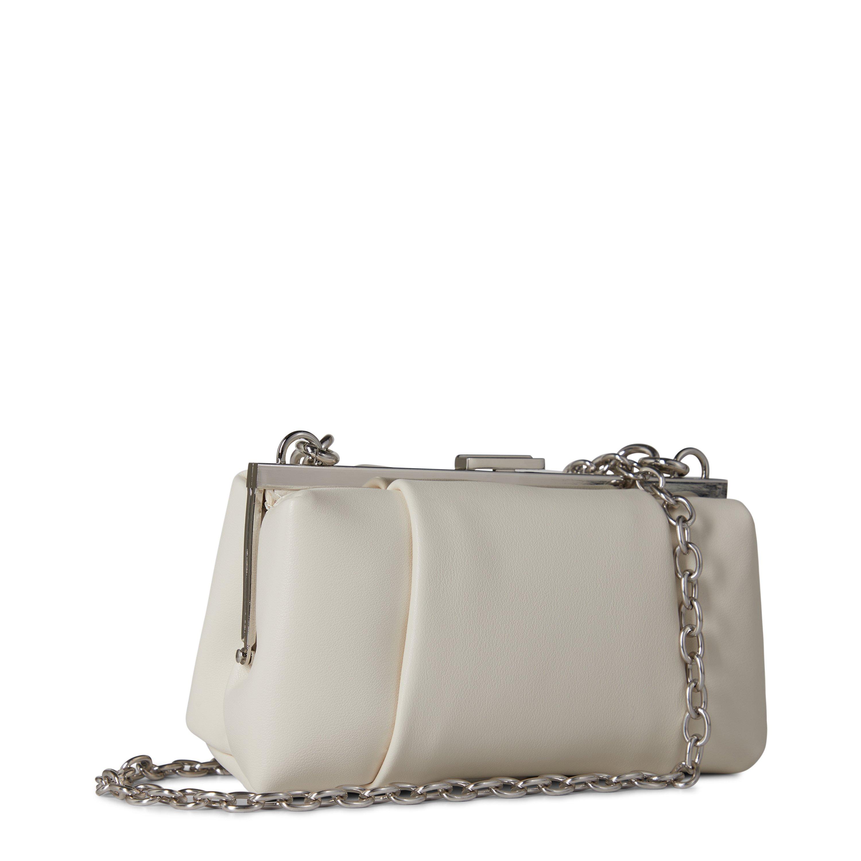 Ecru - Valentino - Women's Mini Puffer Cross Body Bag - 2