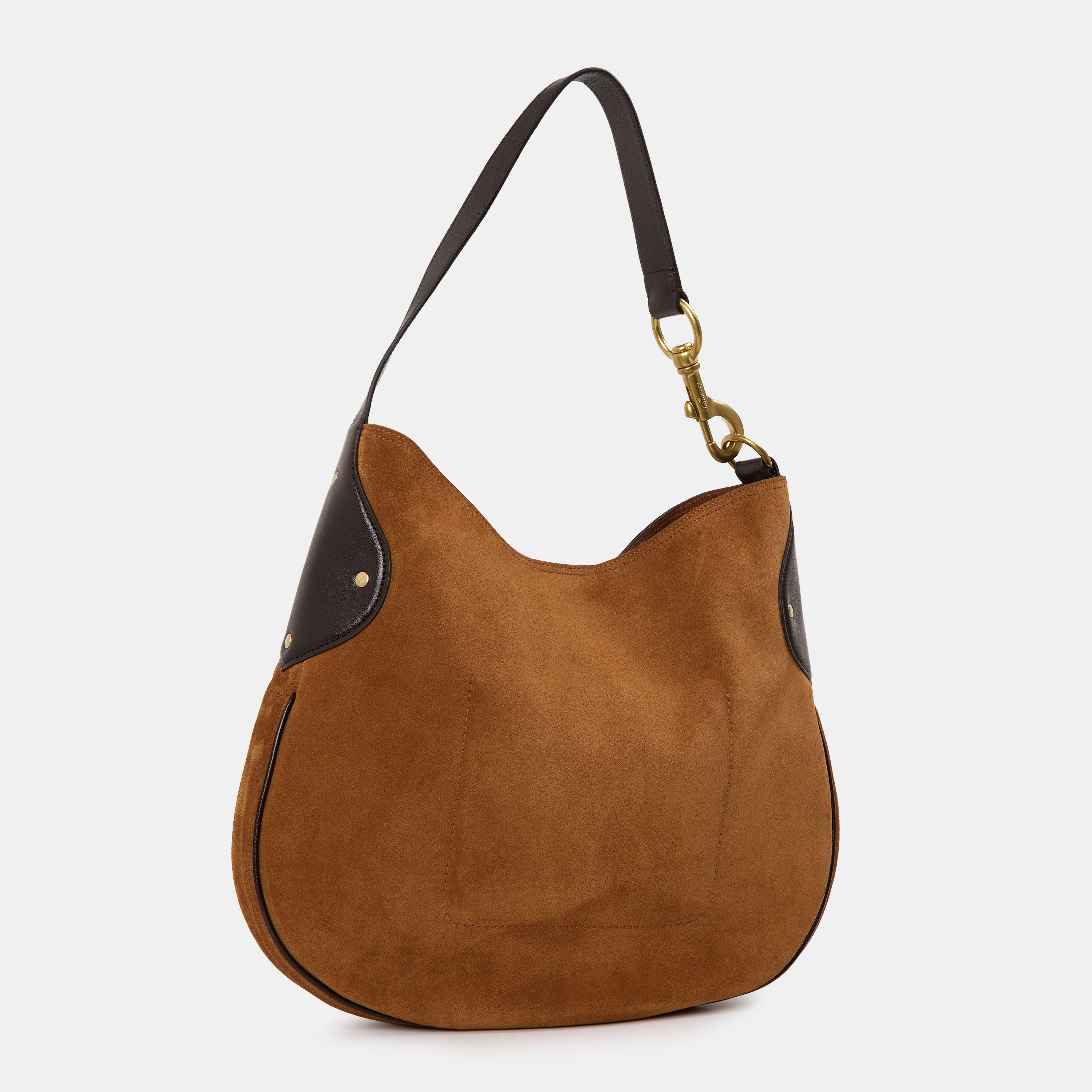 Vintage Oak - Mulberry - Women's Hackney Hobo Bags - 2