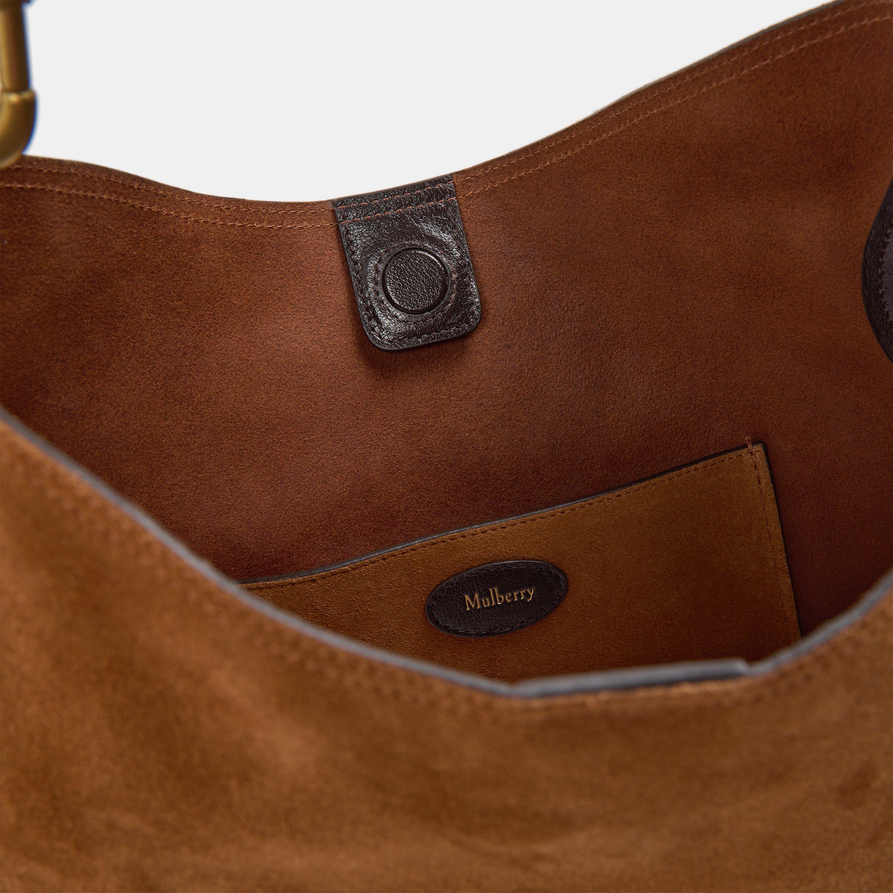 Vintage Oak - Mulberry - Women's Hackney Hobo Bags - 4