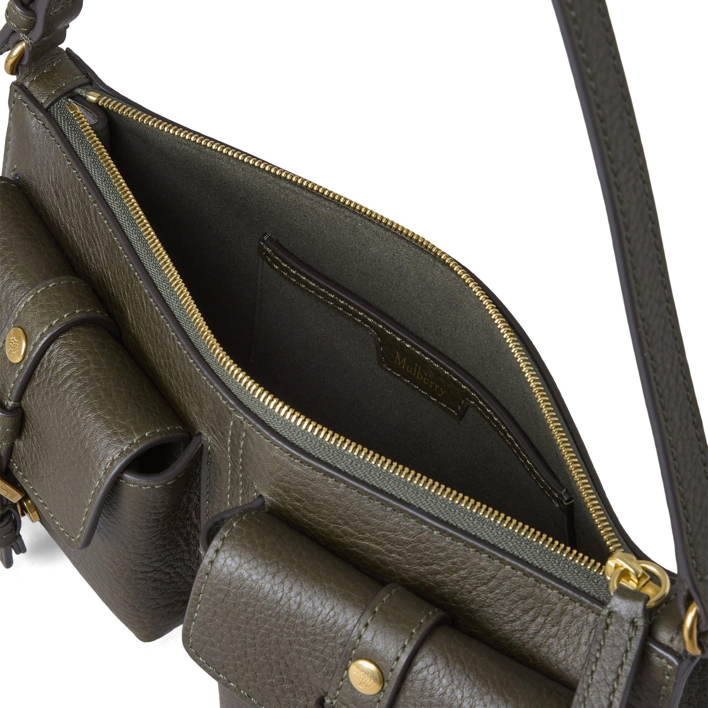 Juniper Green - Mulberry - Women's Mini Roxanne Satchel Bag - 5