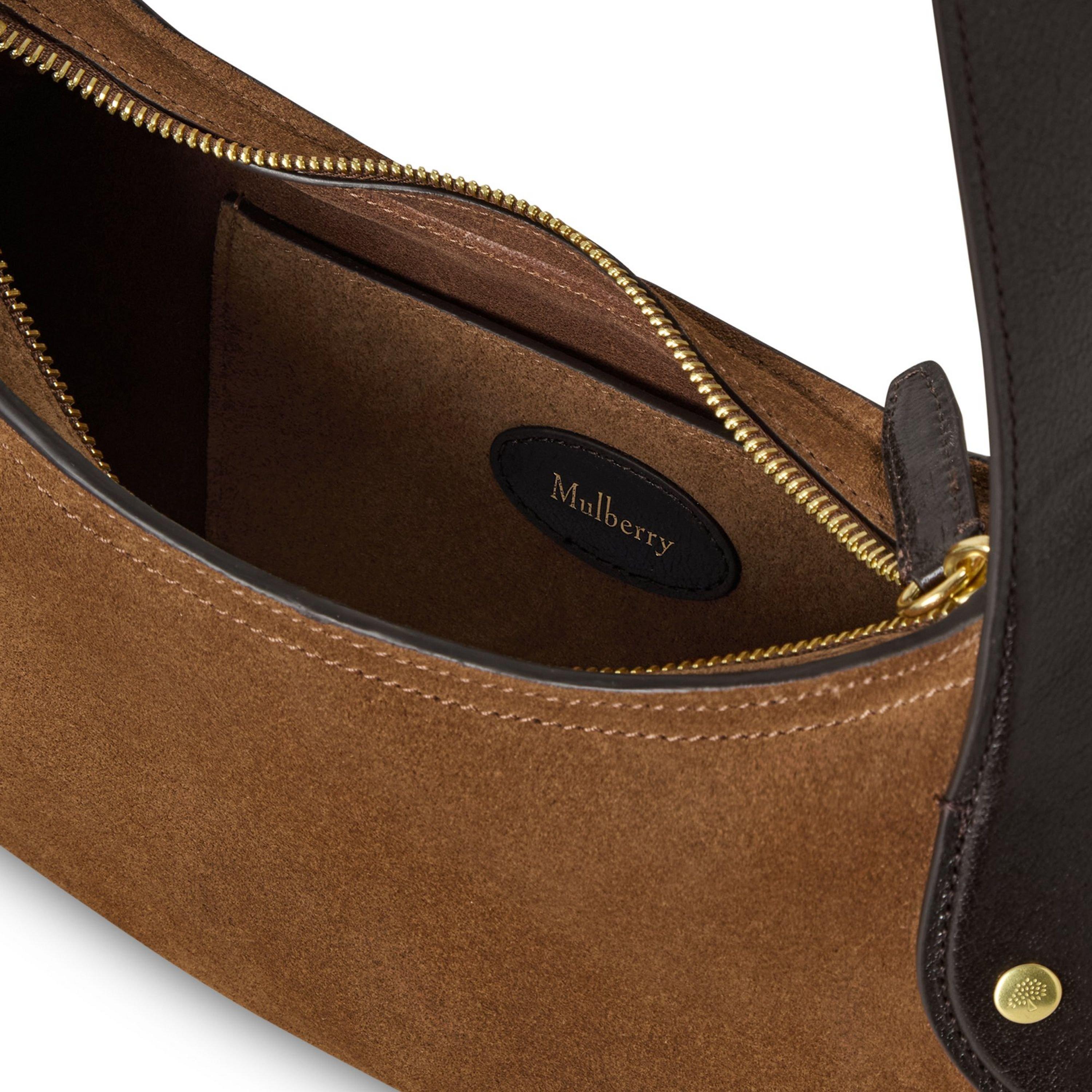 Vintage Oak - Mulberry - Women's Hackney Bowling Bag - 4