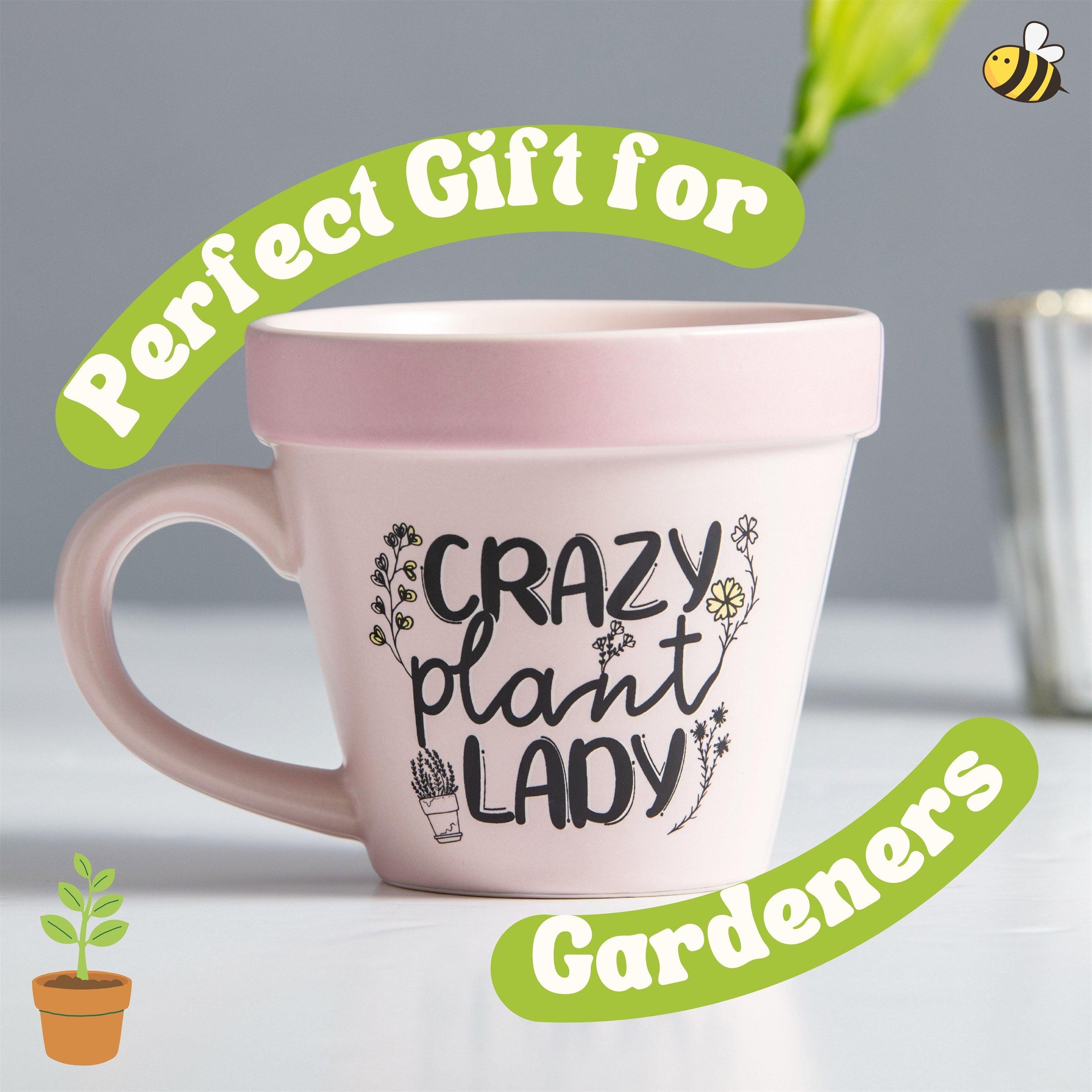 Pink - Boxer Gifts - Plant-a-holic Mugs - Crazy Plant Lady - Gift - 2