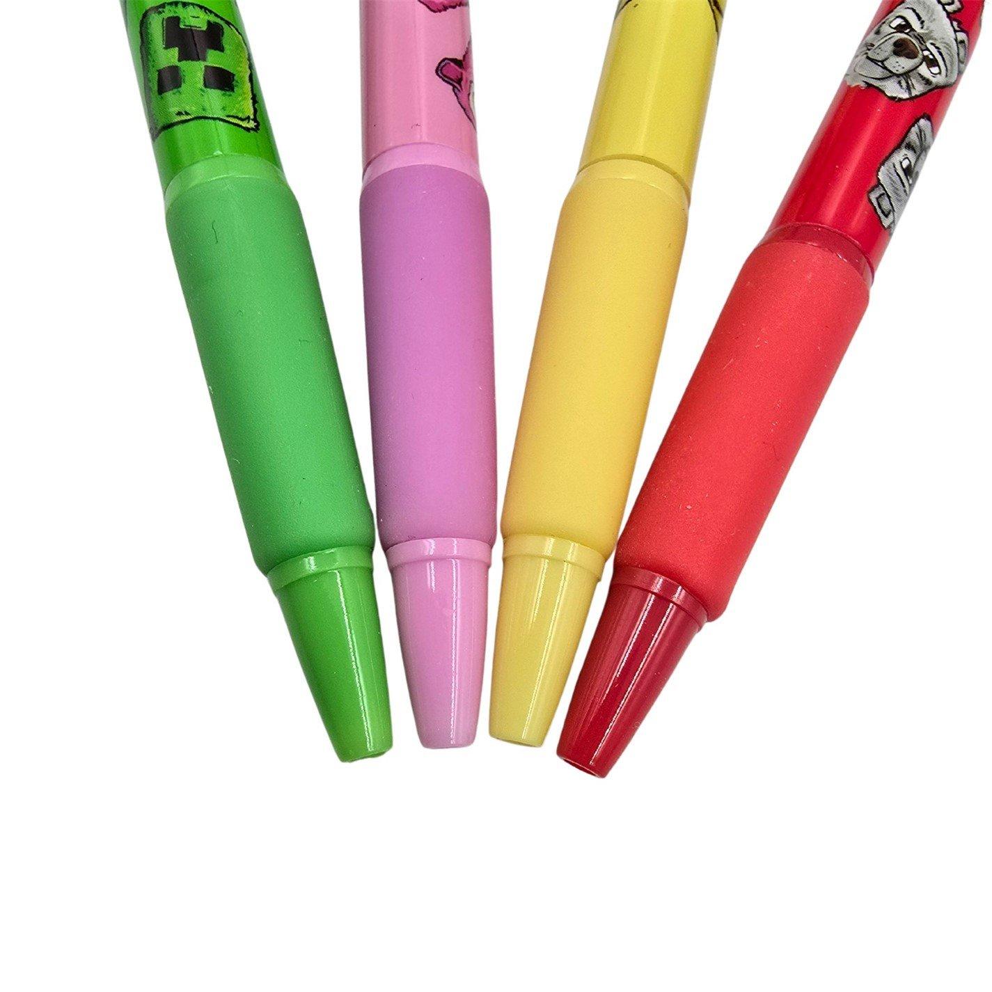 Multi - Minecraft - Minecraft 4 Pack Of Pens - 2