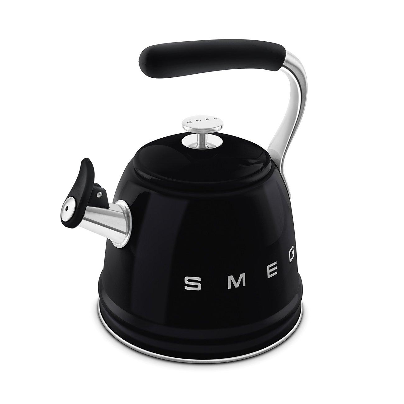 Black - Smeg - Whistling Kettle in Black - 5