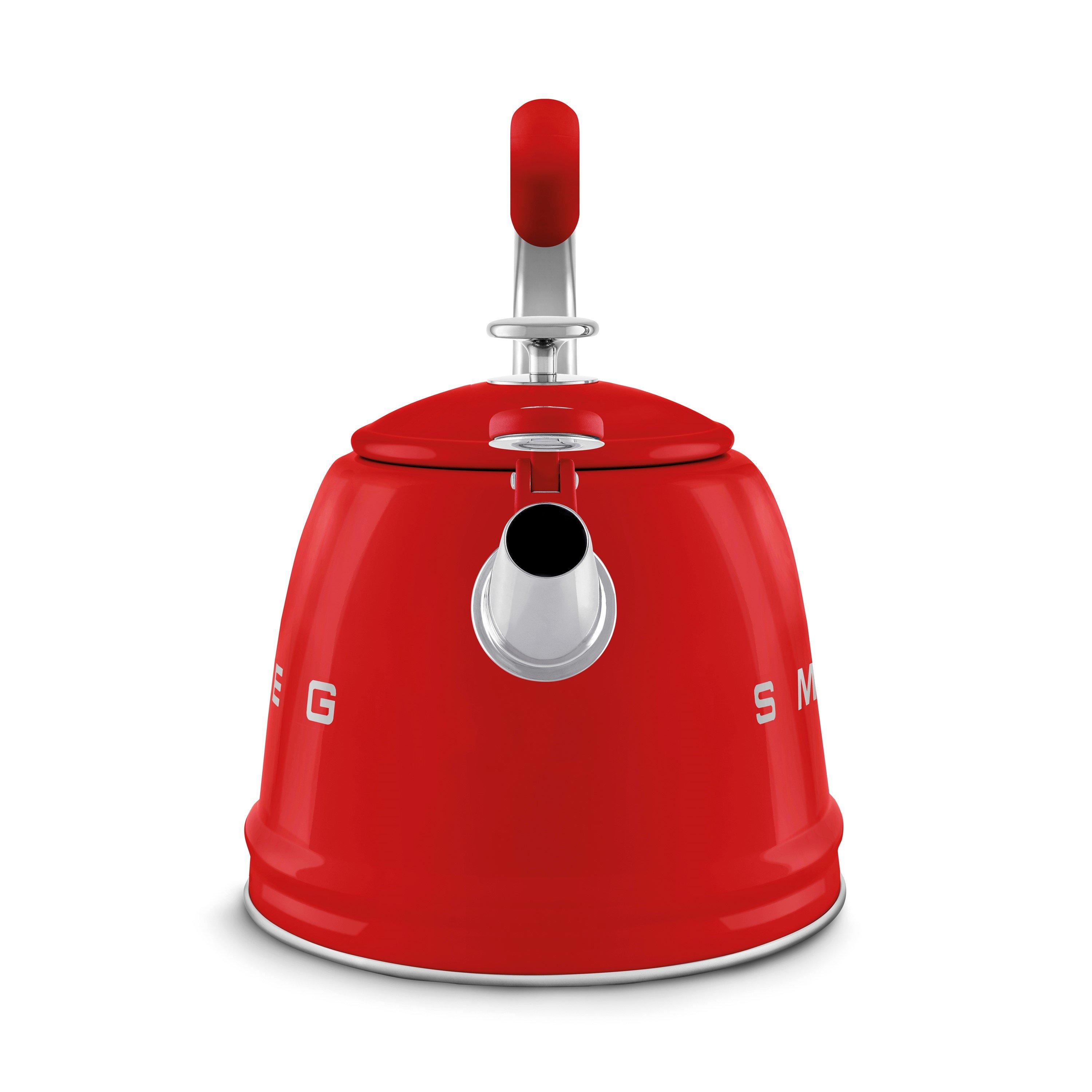 Red - Smeg - Whistling Kettle in Red - 2