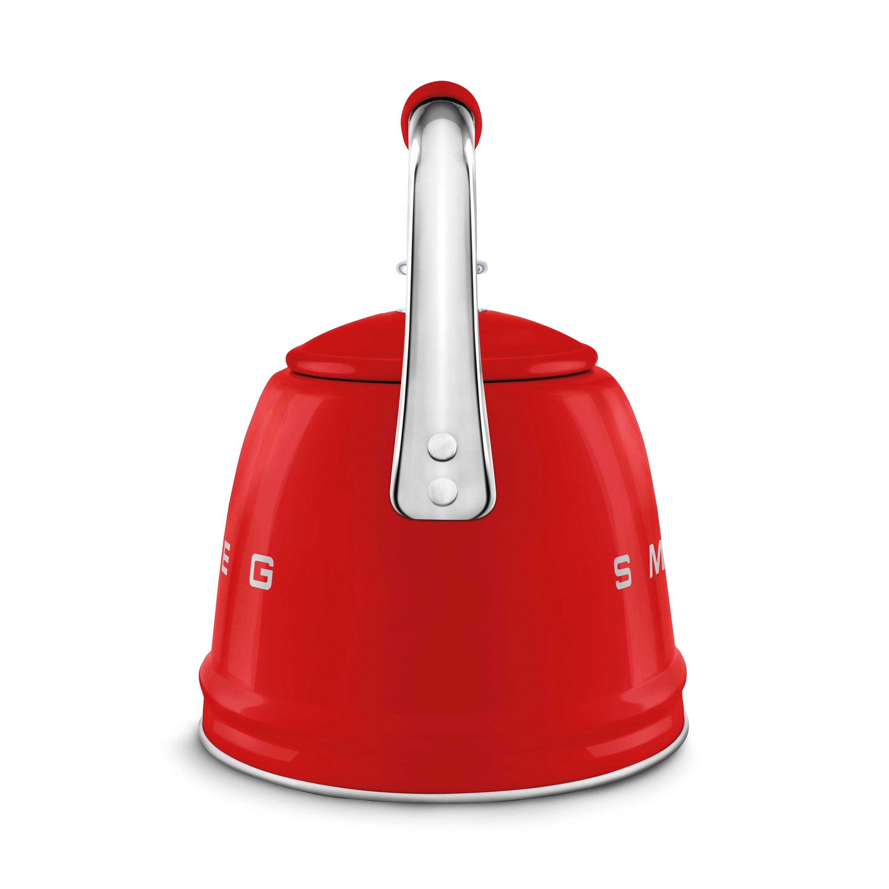 Red - Smeg - Whistling Kettle in Red - 4
