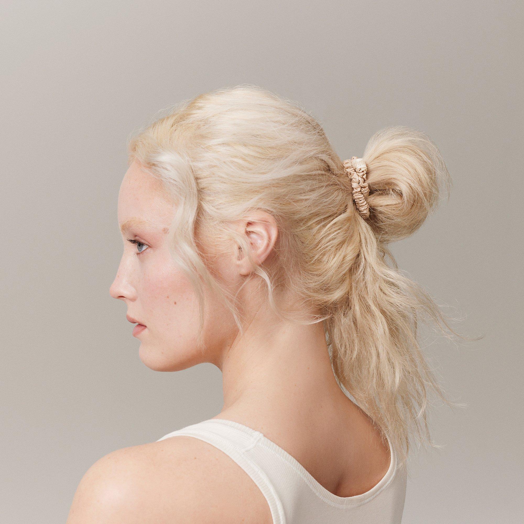 Blonde - Slip - Pure Silk Scrunchies - 4