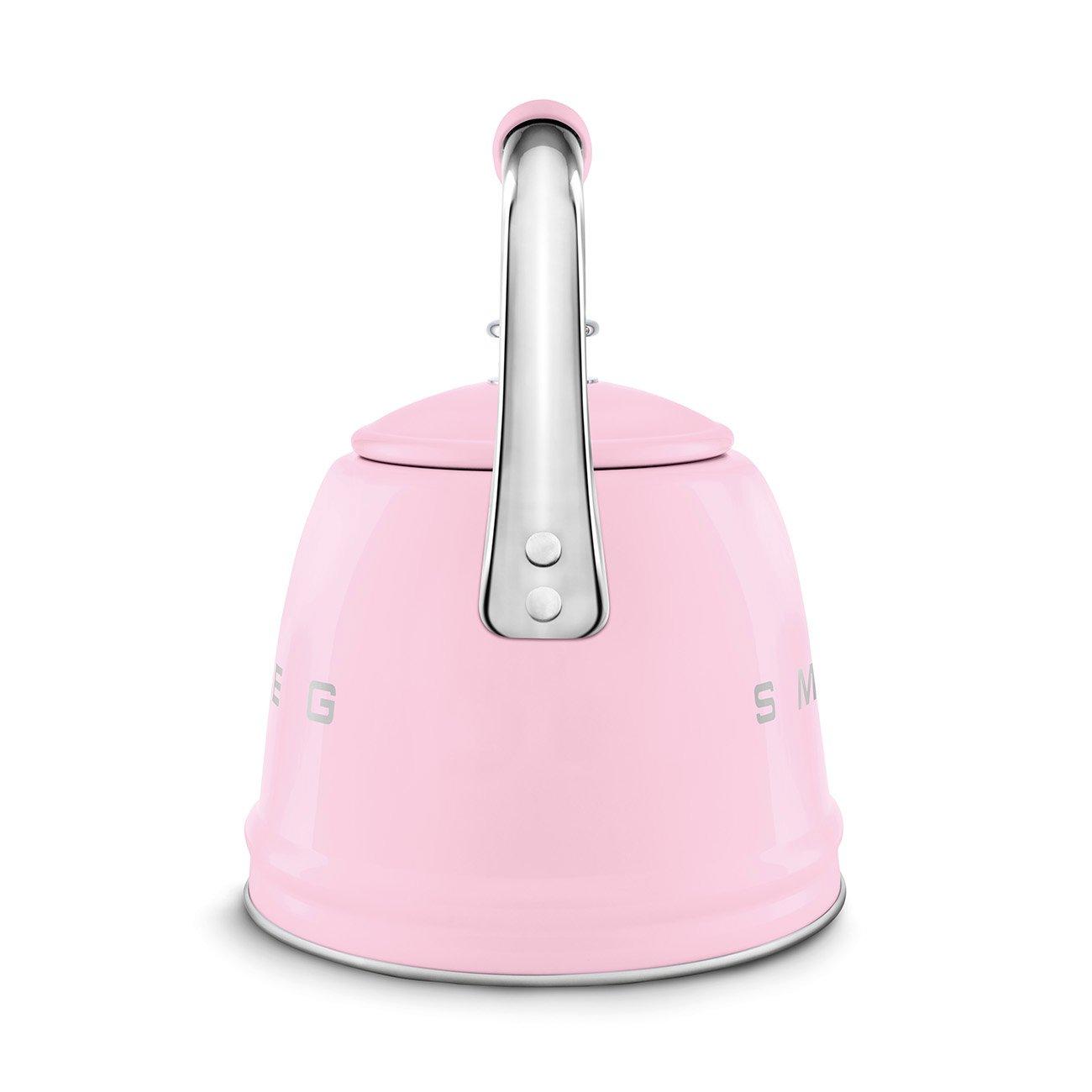 Pink - Smeg - Whistling Kettle in Pink - 4