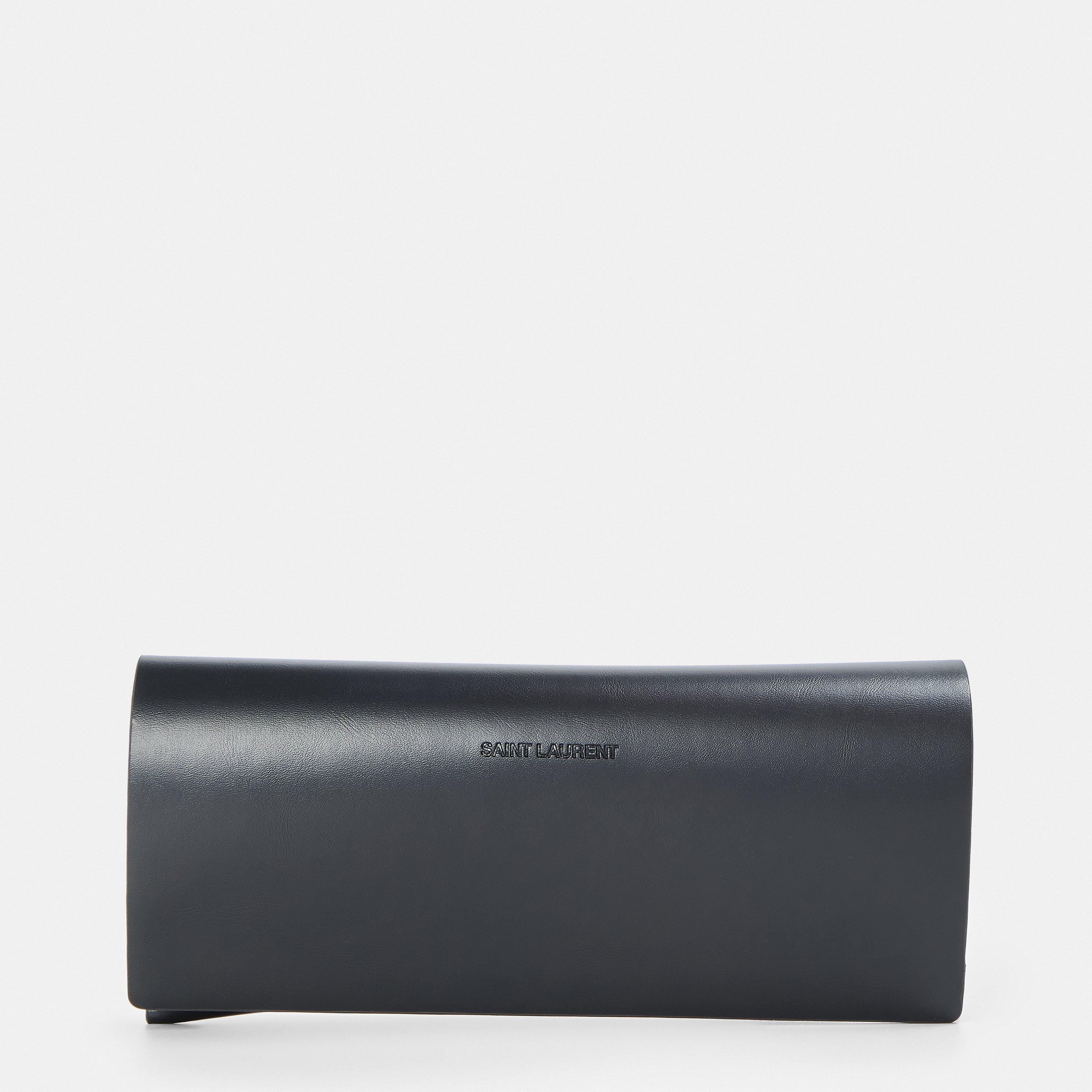 Silver/Grey - Saint Laurent - Saint Laurent SL 795 Mens Rectangle Sunglasses - 5