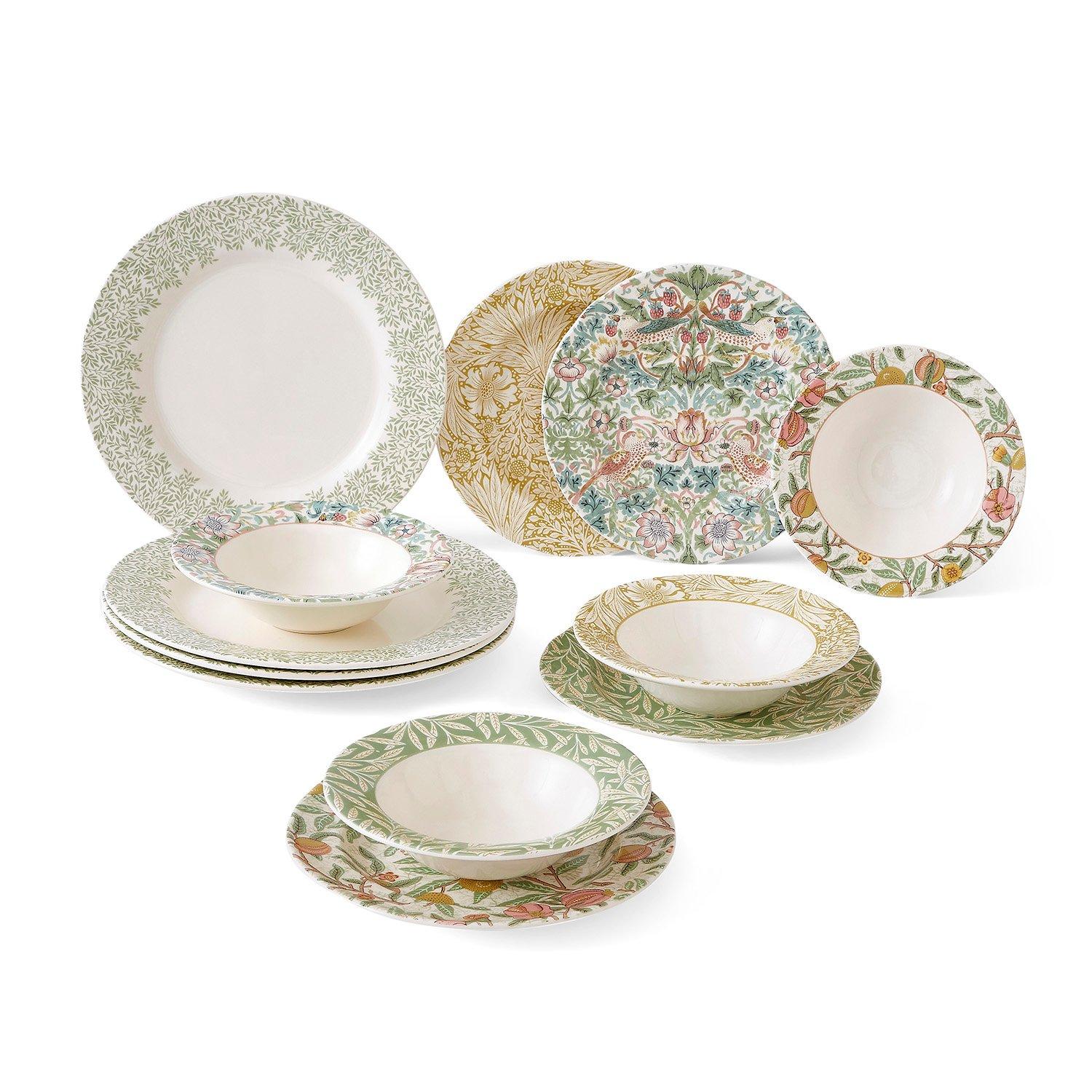 Multi - Spode - Morris & Co. 12 Piece Set - 1