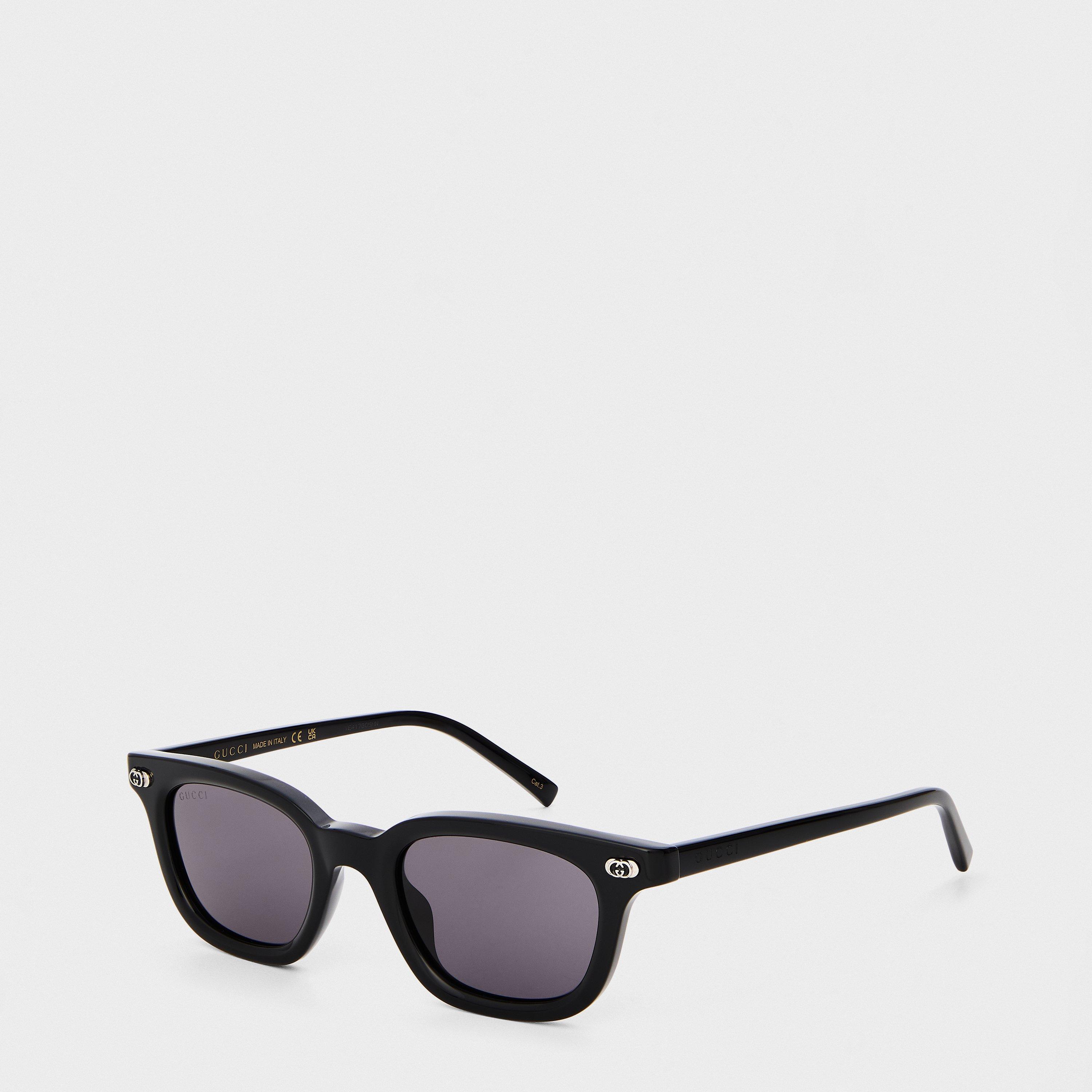Gucci , Sunglasses, Unisex, Black, 48 Mm, Full-Frame Sunglasses - Image 3