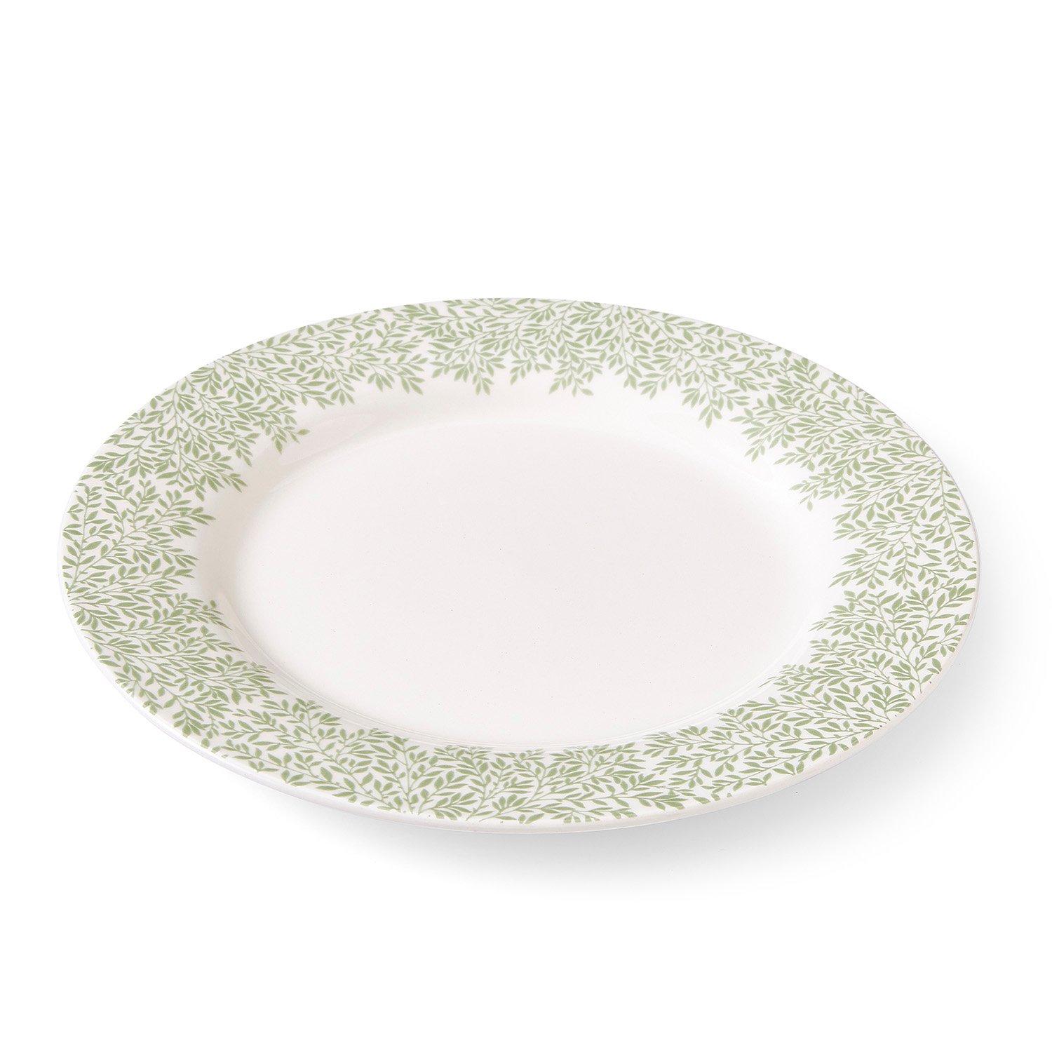 Green - Spode - Morris & Co. Set of 4 Standen Dinner Plates - 3