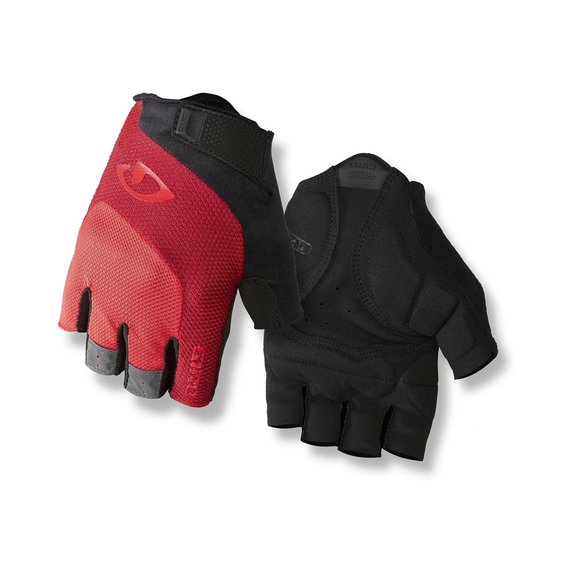 Hellrot - Giro - Bravo Gel Road Cycling Mitt