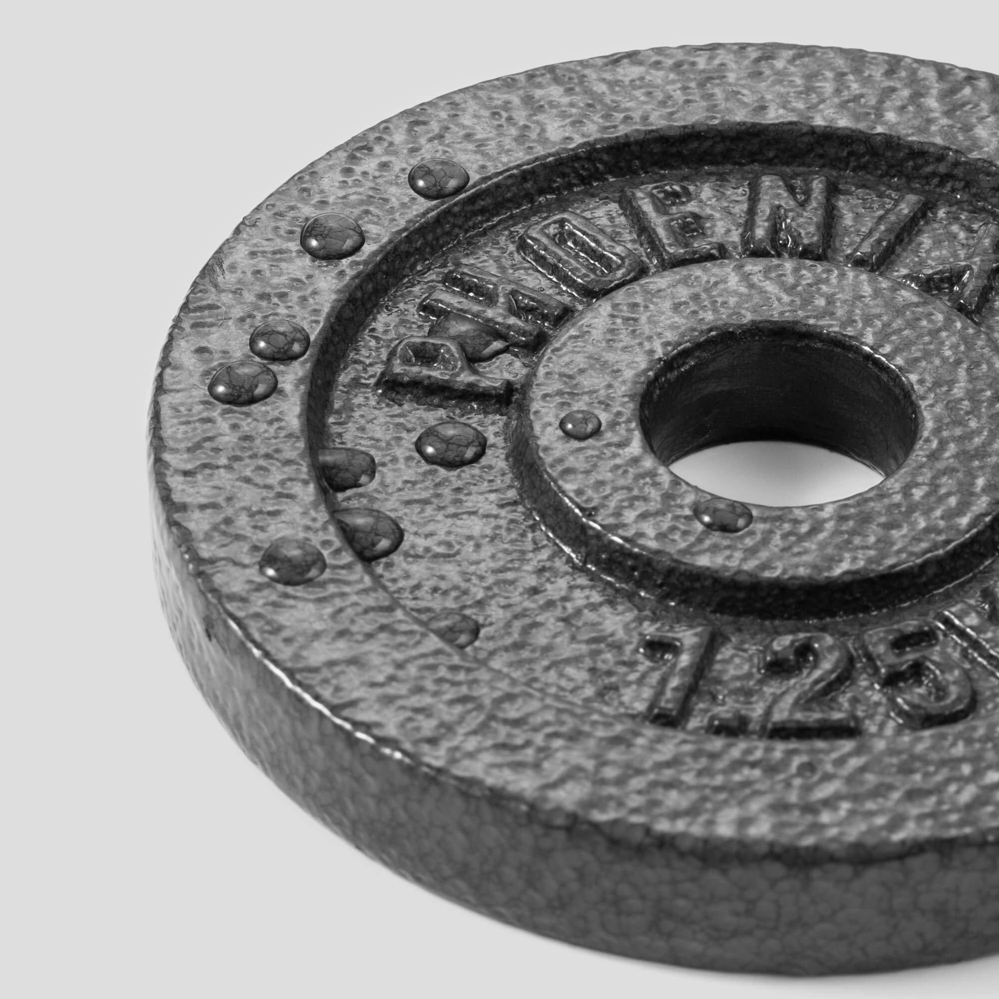 Dark Grey - Phoenix Fitness - Cast Iron Weight Plates 1-Inch Hole - 4