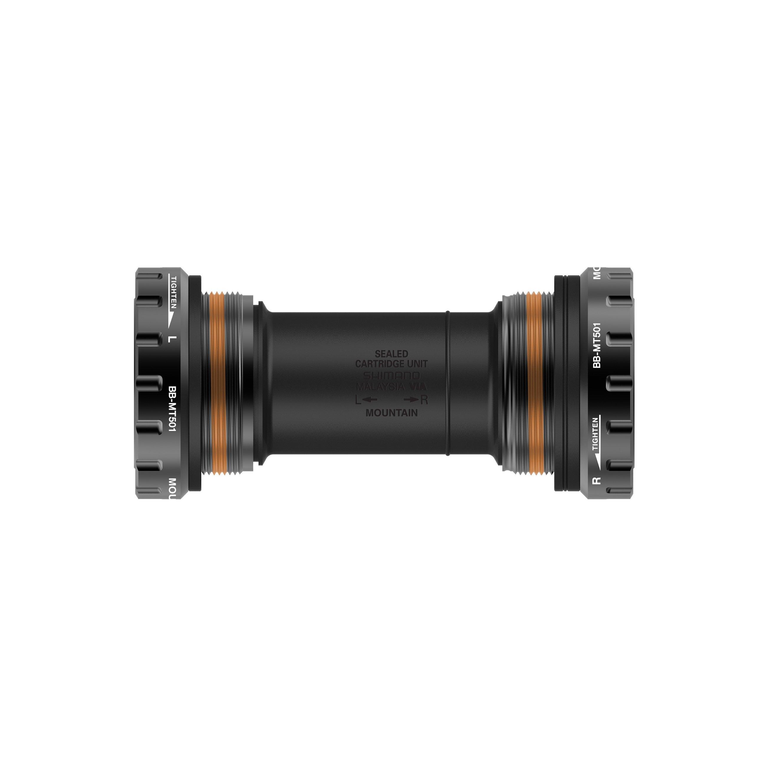 Shimano  Bb-Mt501 Outboard Bearing Bottom Bracket Set - Black - 68/73 Bot