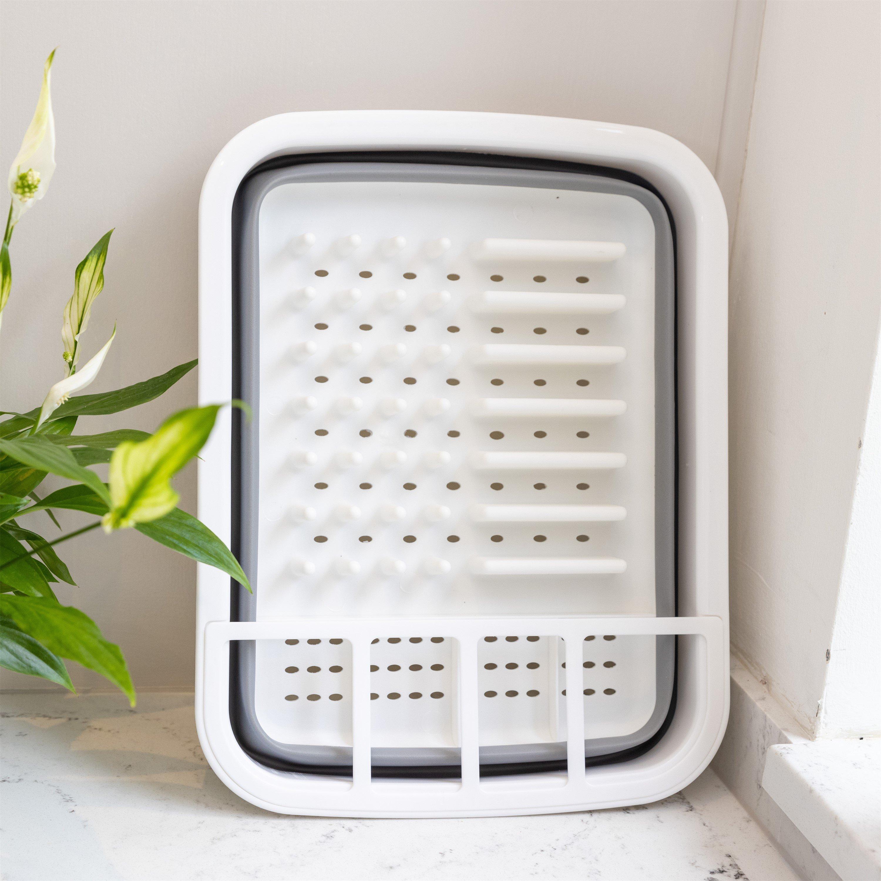 Grey - KitchenCraft - KitchenCraft Collapsible Dish Drainer - 2