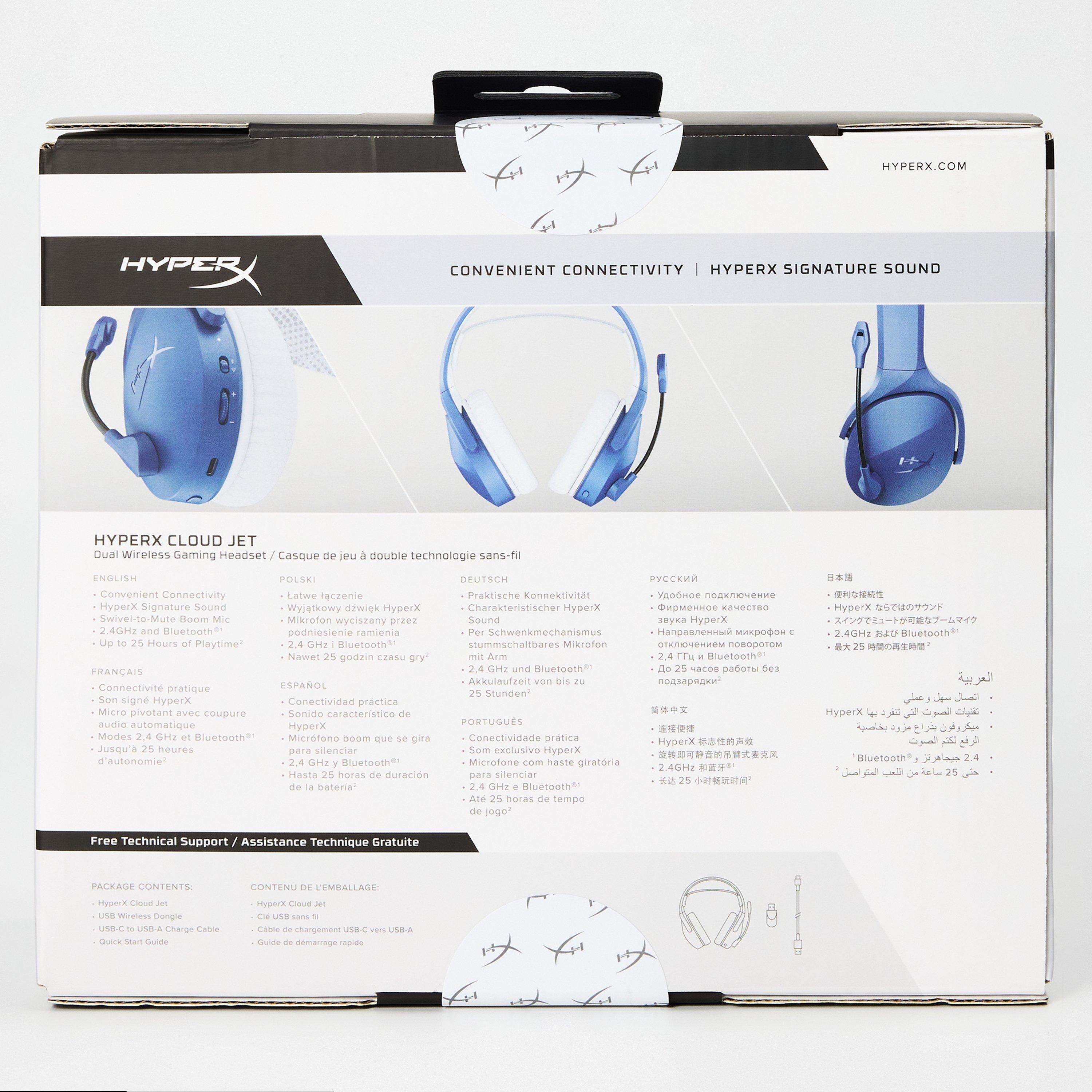 Wireless - HyperX - Cloud Jet Headsets - 2