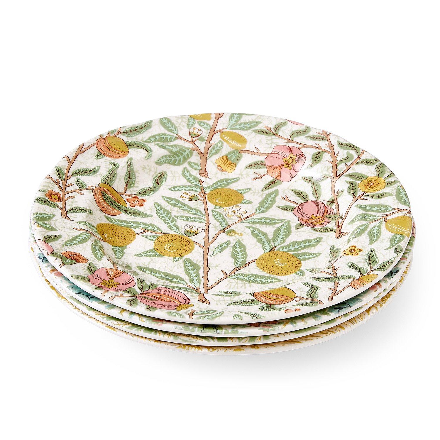 Multi - Spode - Morris & Co. Set of 4 Side Plates - 10