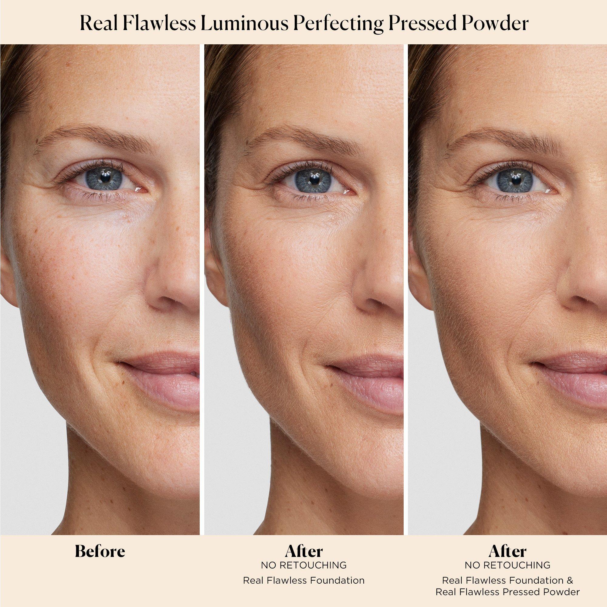 Trns Honey - Laura Mercier - Real Flawless Luminous Perfecting Pressed Powder - 3